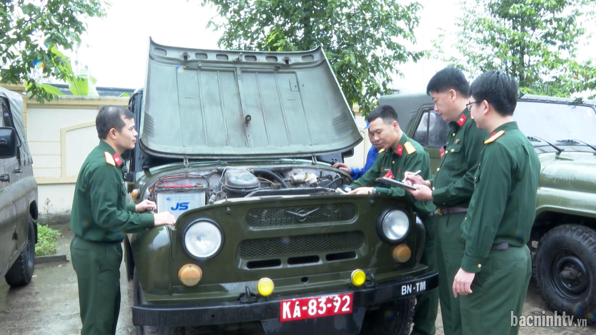 Quân khu I đánh giá chất lượng vũ khí, trang bị kỹ thuật tại Bắc Ninh