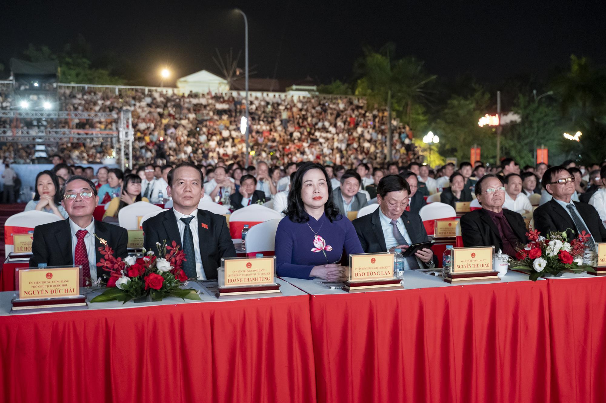 Lễ công bố Nghị quyết của Ủy ban Thường vụ Quốc hội thành lập thị xã Quế Võ, tỉnh Bắc Ninh