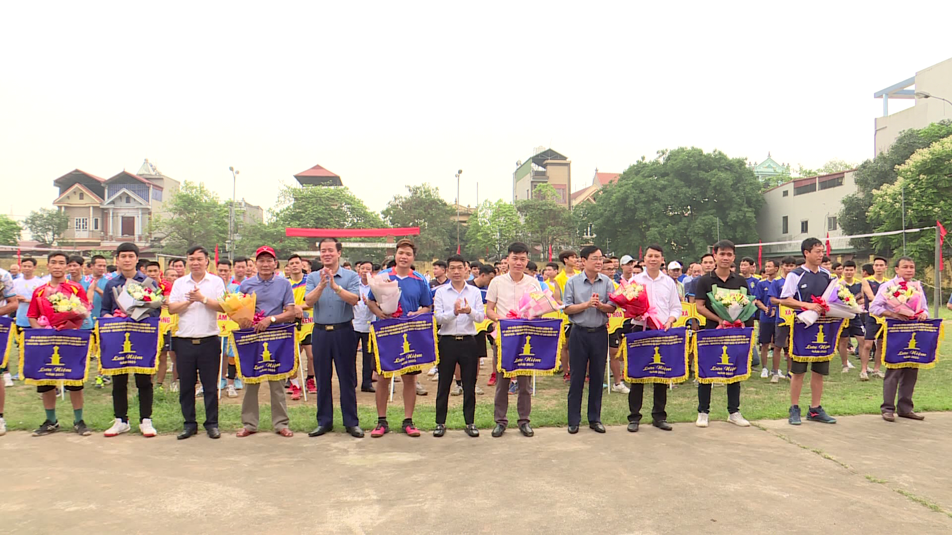 Lương Tài tổ chức hoạt động thể thao chào mừng giải phóng miền Nam 30/4 và Quốc tế lao động 01/5