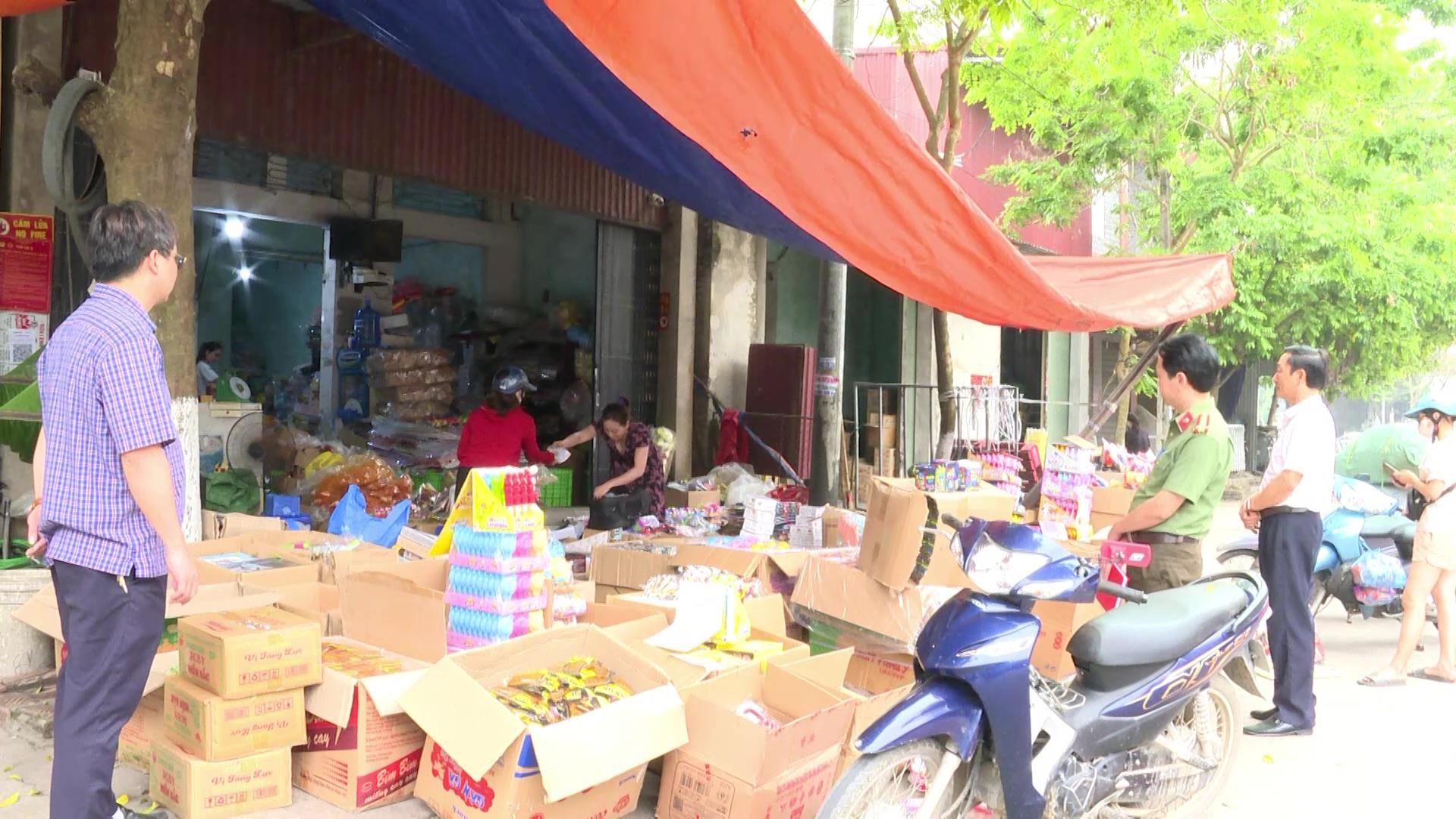 Lương Tài kiểm tra công tác ra quân xử lý vi phạm trật tự công cộng