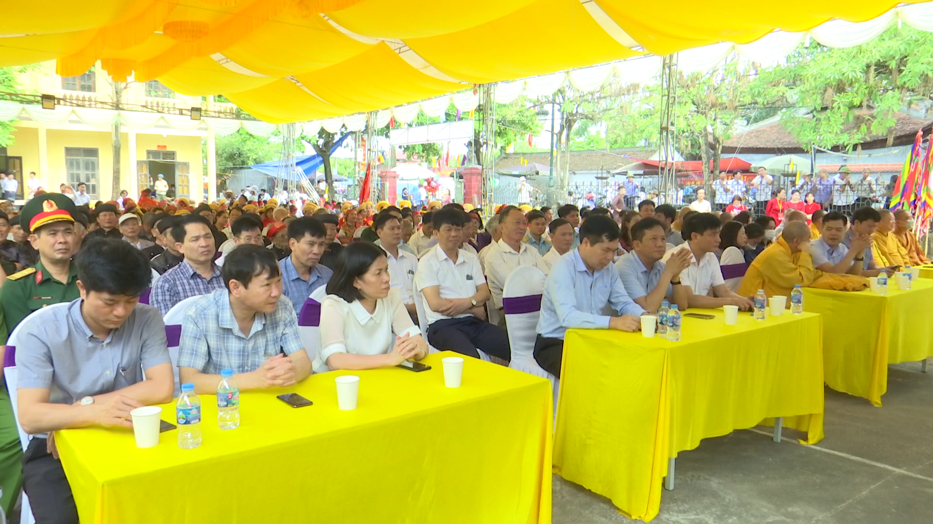 Khai mạc Hội Chùa Bút Tháp, xã Đình Tổ, thị xã Thuận Thành