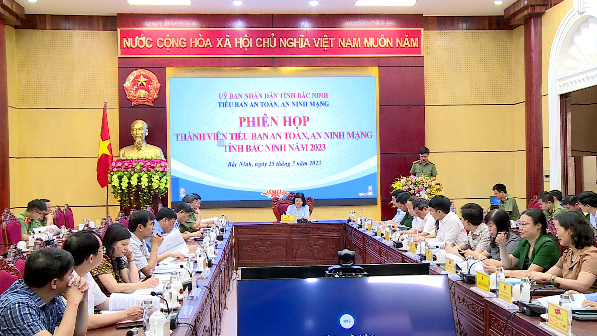 Tiểu ban An toàn, an ninh mạng tỉnh Bắc Ninh triển khai nhiệm vụ