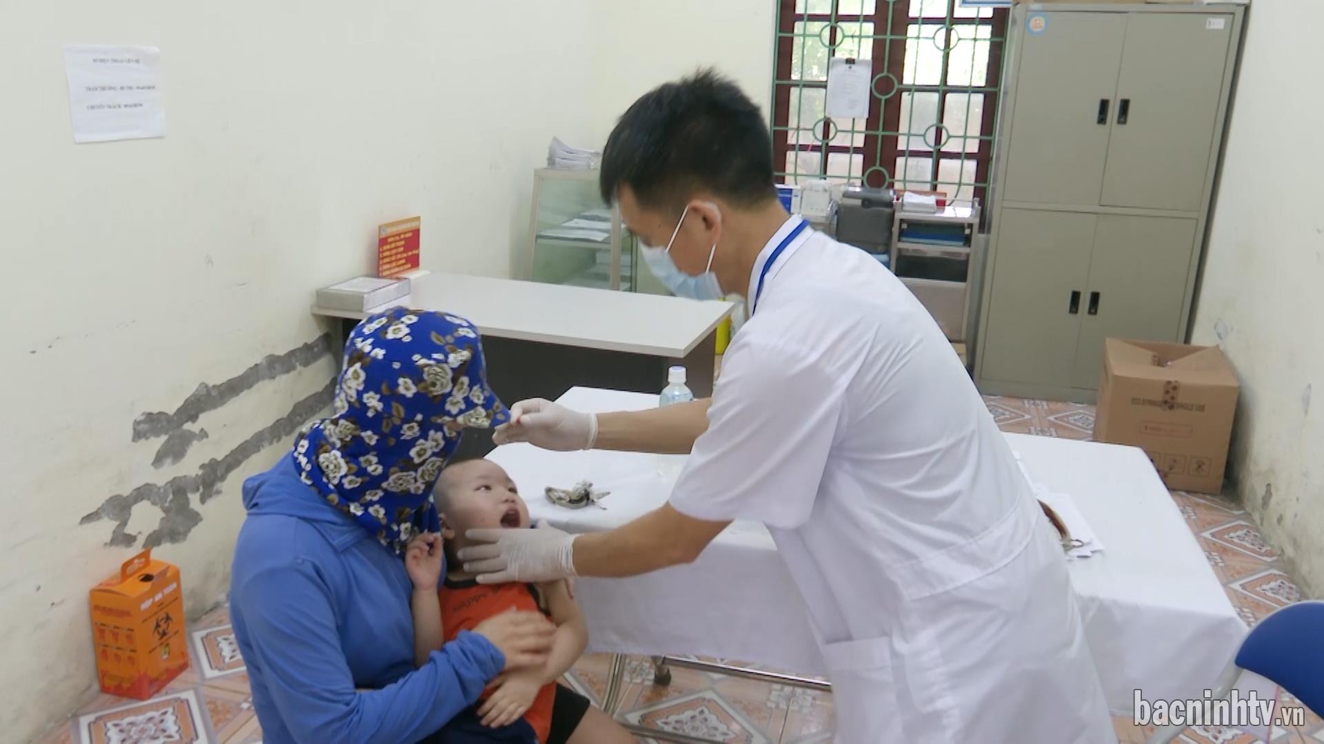 Triển khai uống Vitamin A đợt 1 năm 2023