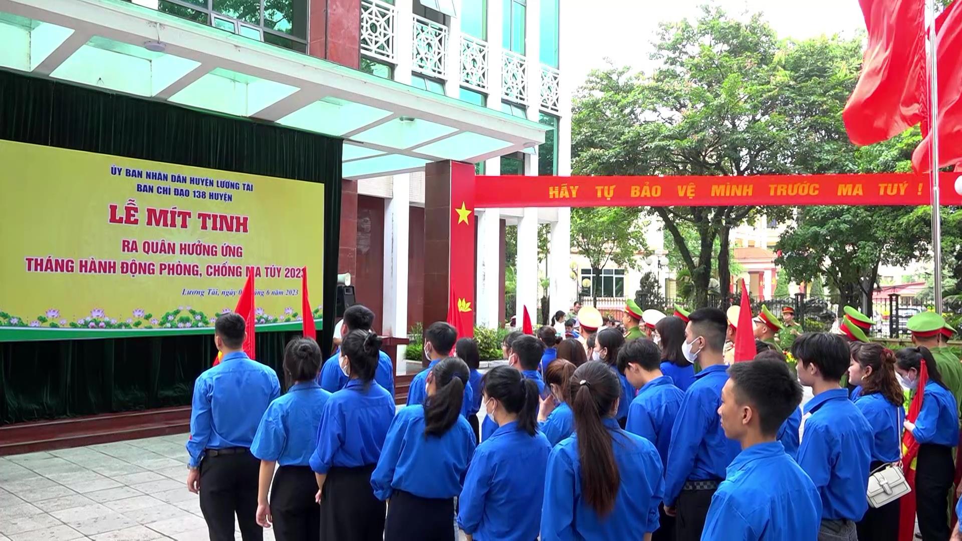 Lương Tài hưởng ứng Tháng hành động phòng, chống ma túy 