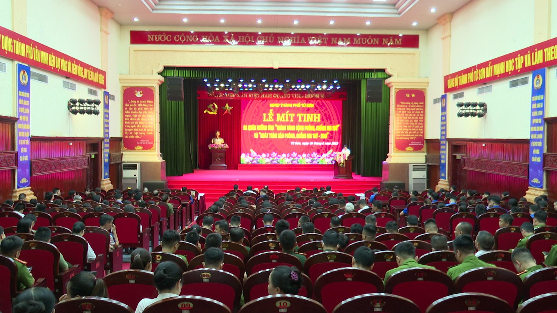 TP.Từ Sơn hưởng ứng Tháng hành động phòng, chống ma túy         