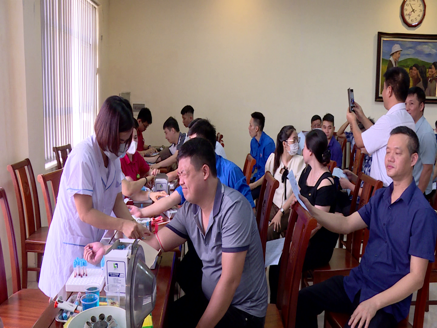 Ngành NN&PTNT Bắc Ninh hiến máu tình nguyện