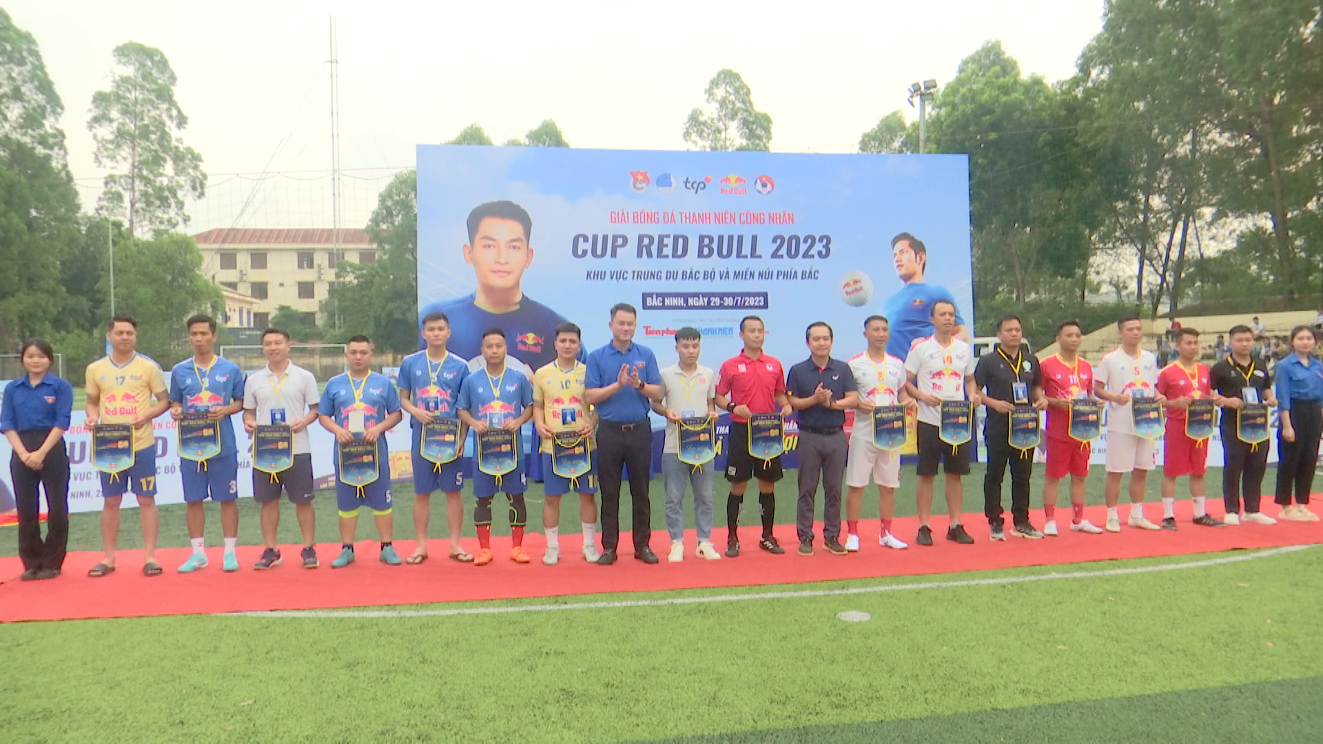 Khai mạc Giải bóng đá thanh niên công nhân – Cup Red Bull khu vực trung du Bắc Bộ và miền núi phía Bắc 2023