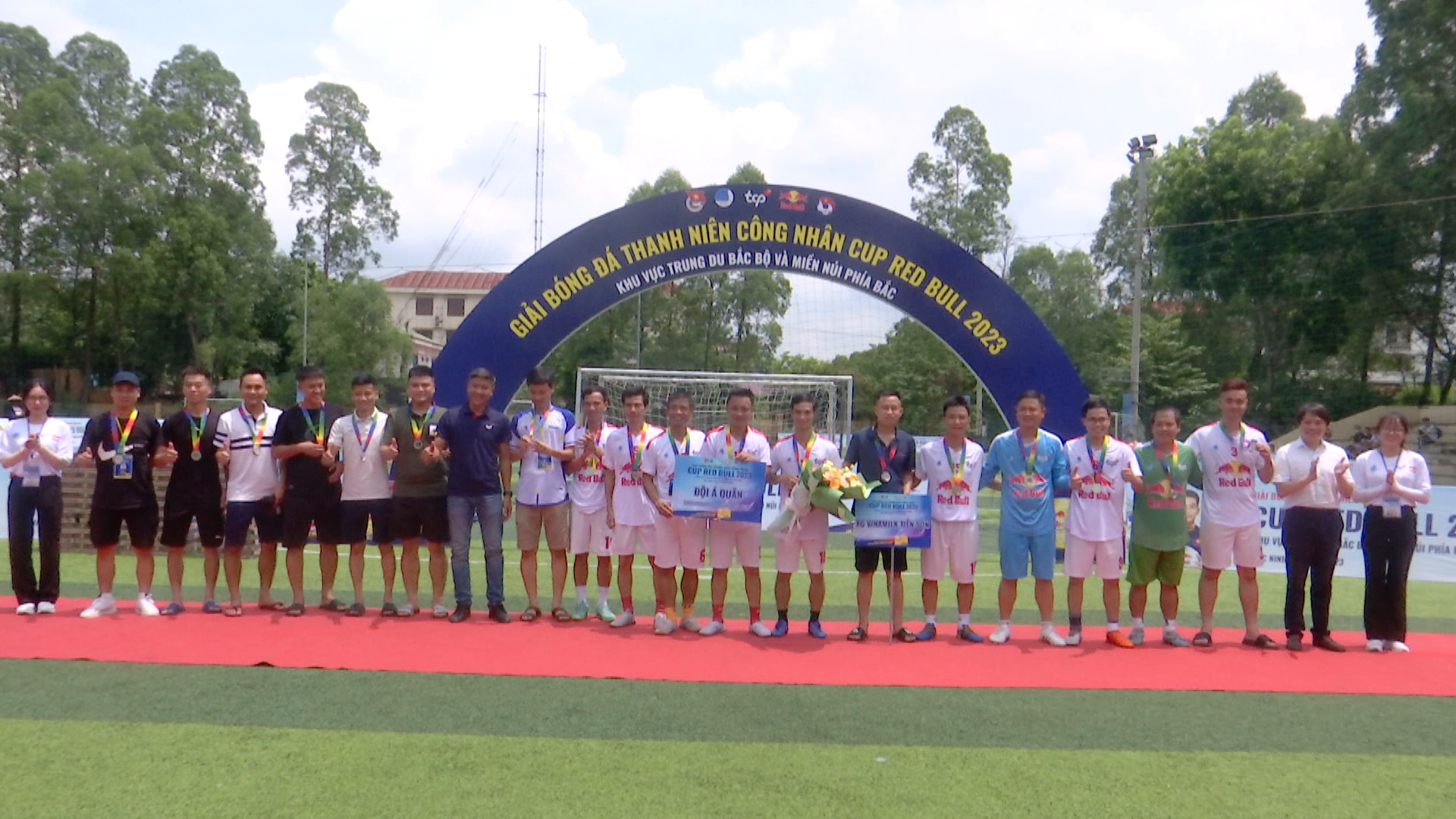Bế mạc và trao Giải bóng đá Thanh niên công nhân – Cup Redbull 2023