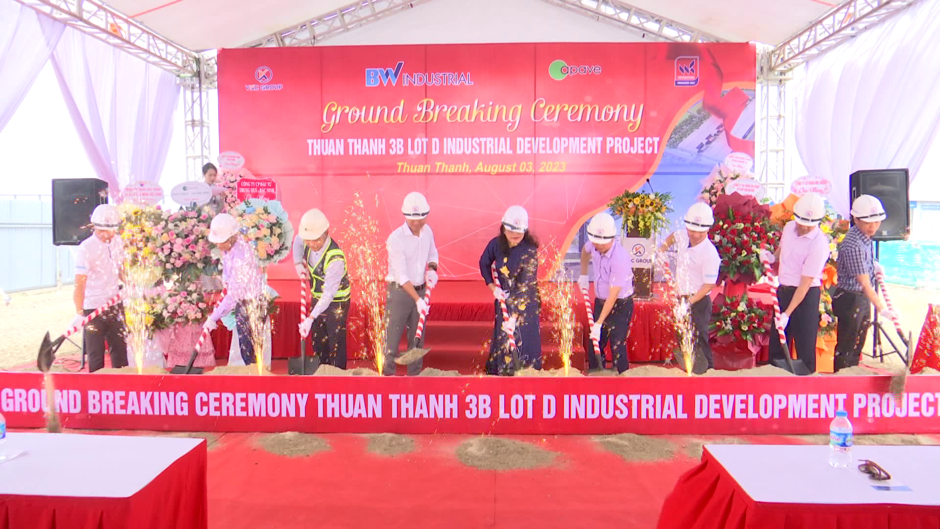 Khởi công Dự án phát triển công nghiệp Thuận Thành 3B Lot D