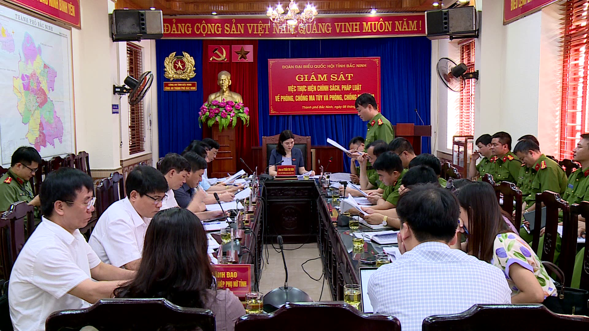 Giám sát việc thực hiện chính sách, pháp luật về phòng, chống ma tuý, mại dâm tại TP Bắc Ninh