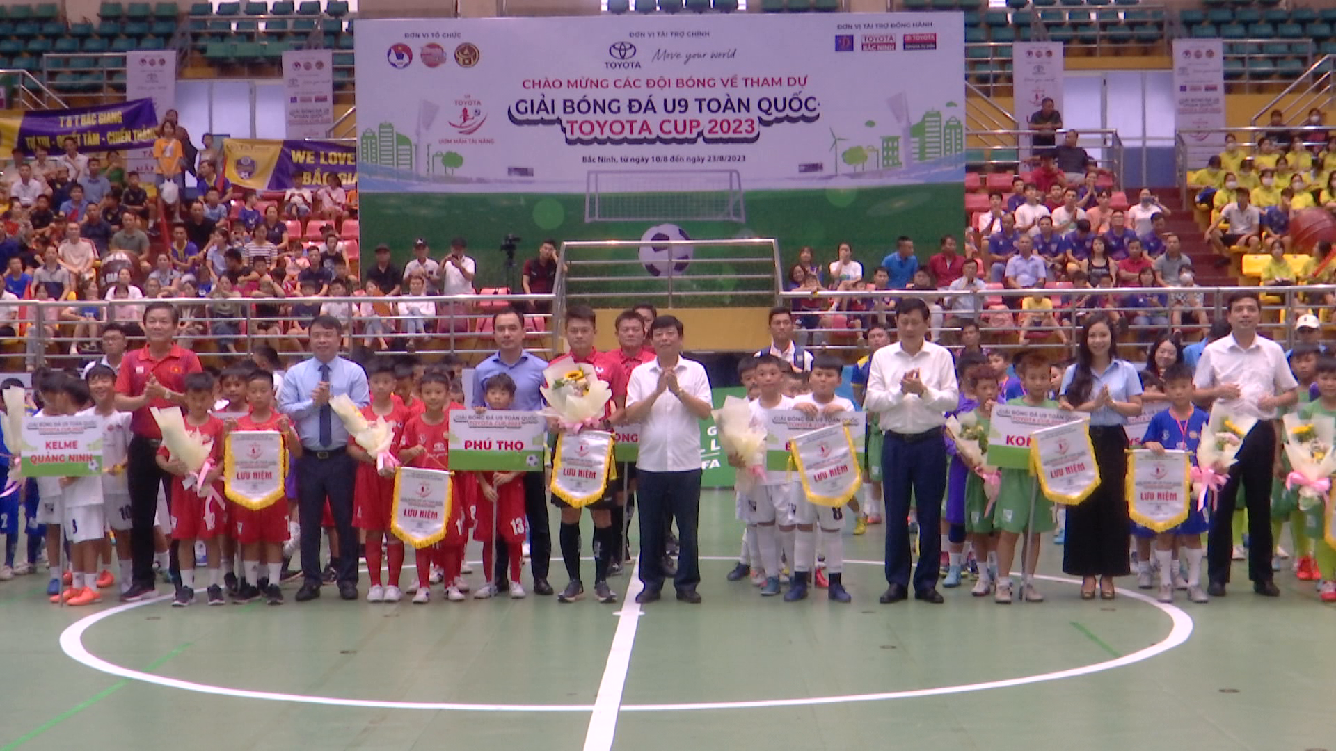Khai mạc Giải bóng đá U9 toàn quốc Toyota Cup 2023 