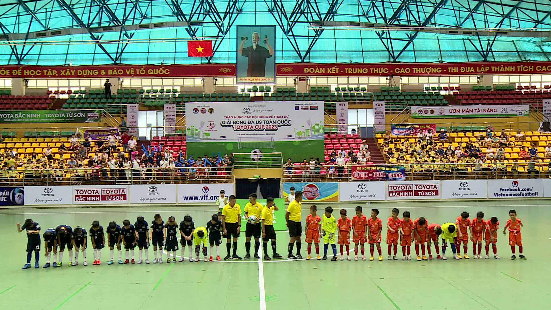 Vòng bảng lượt trận thứ 3 Giải Bóng đá U9 toàn quốc Toyota Cup năm 2023    