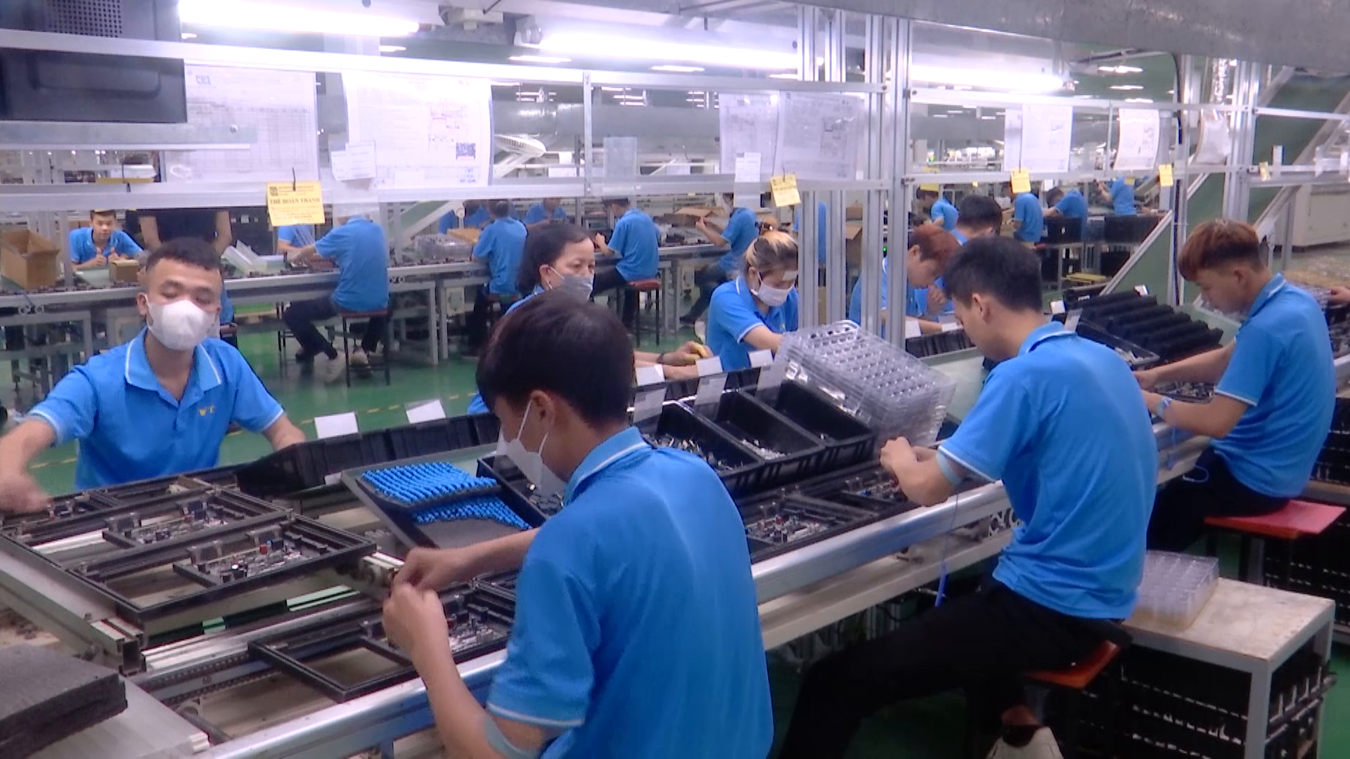 Lao động làm việc tại các KCN Bắc Ninh tăng trở lại