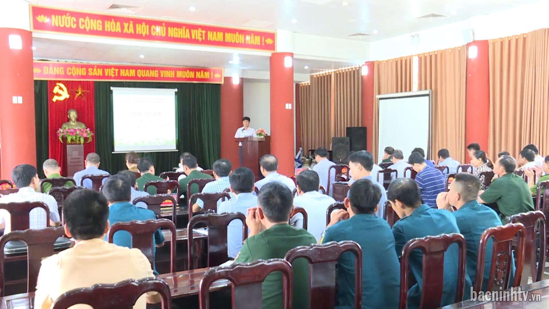 Thuận Thành triển khai diễn tập chiến đấu xã, phường