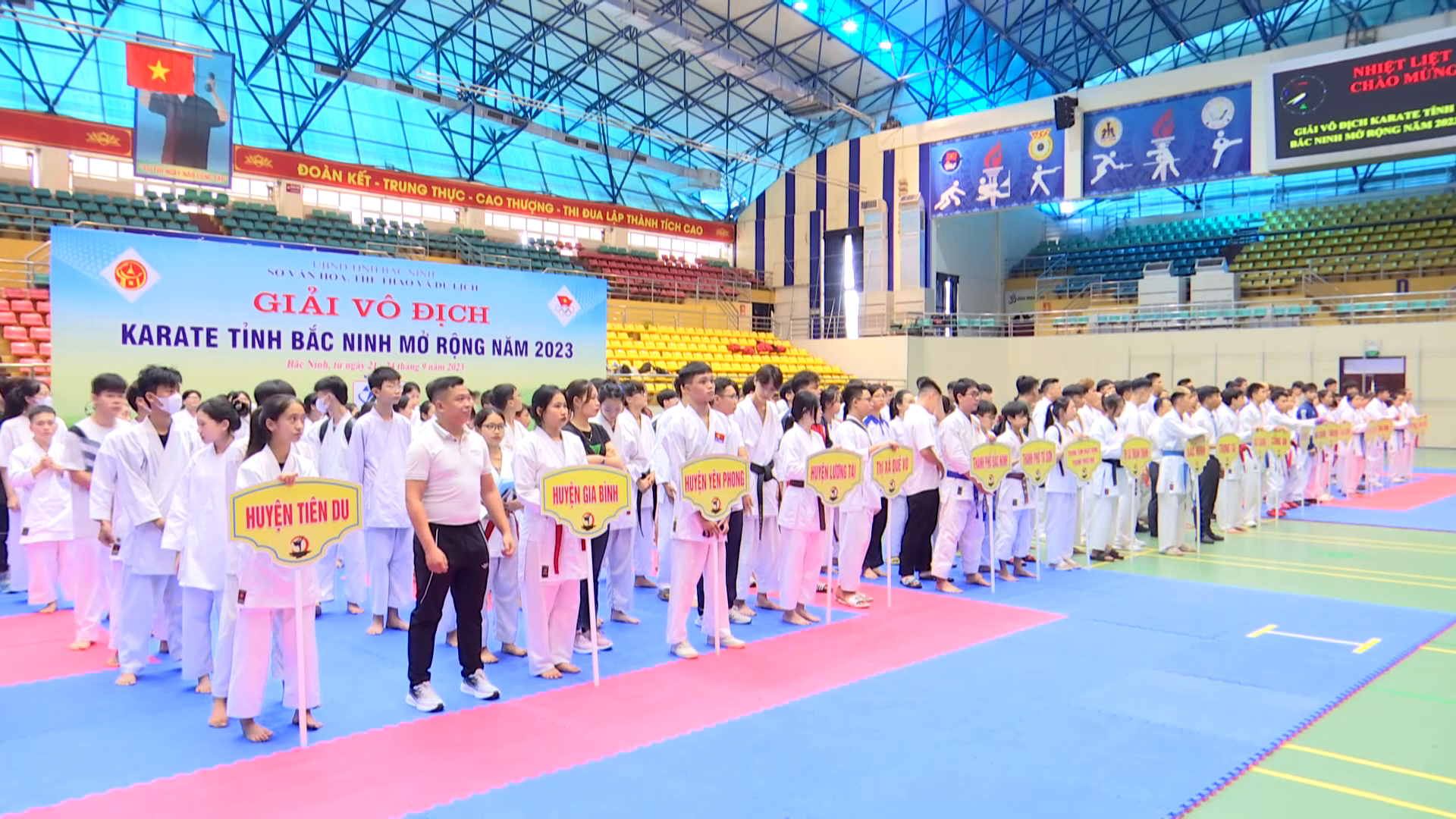 Khai mạc Giải vô địch Karate tỉnh Bắc Ninh mở rộng năm 2023