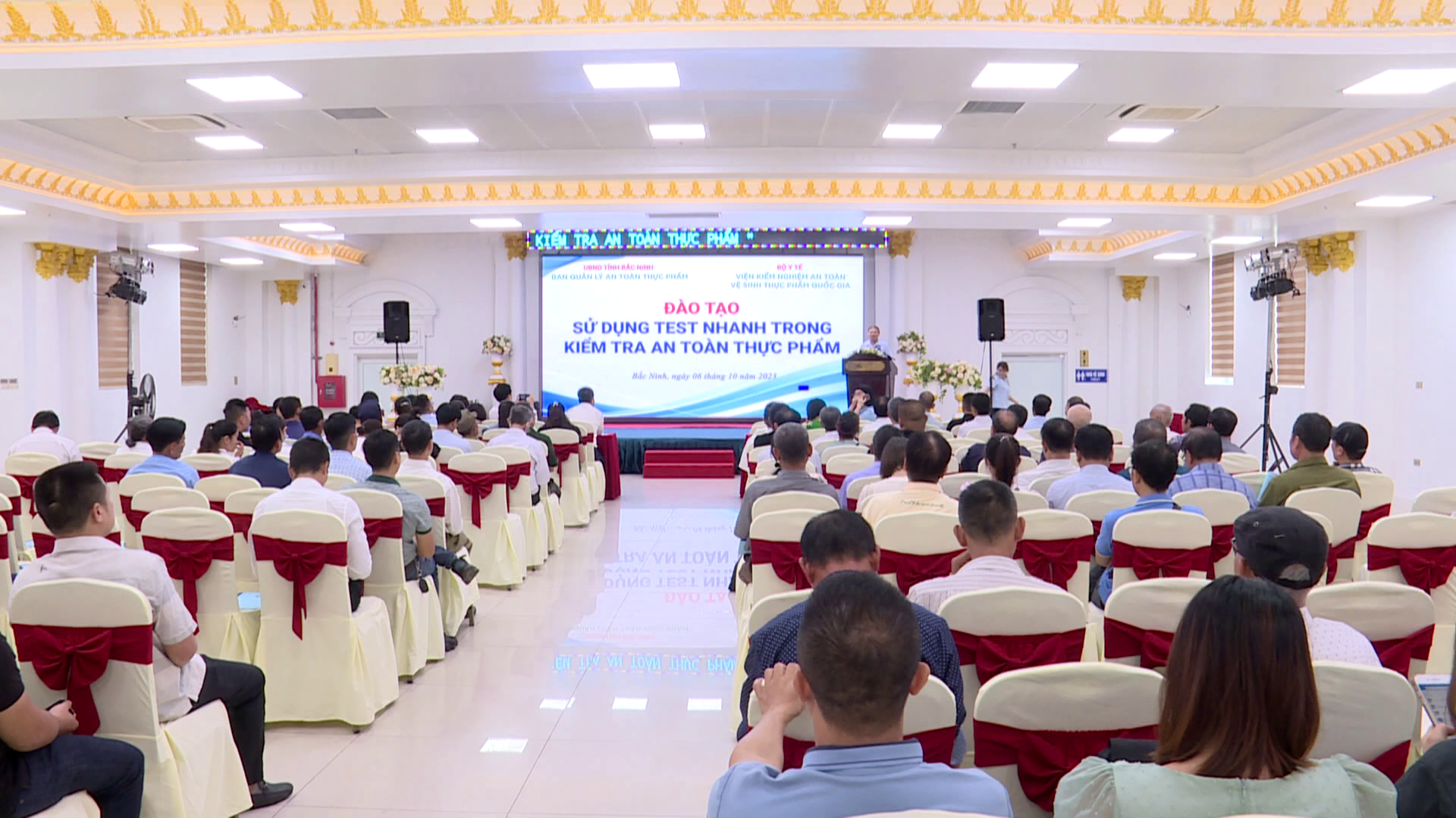 Đào tạo sử dụng Test nhanh trong kiểm tra an toàn thực phẩm