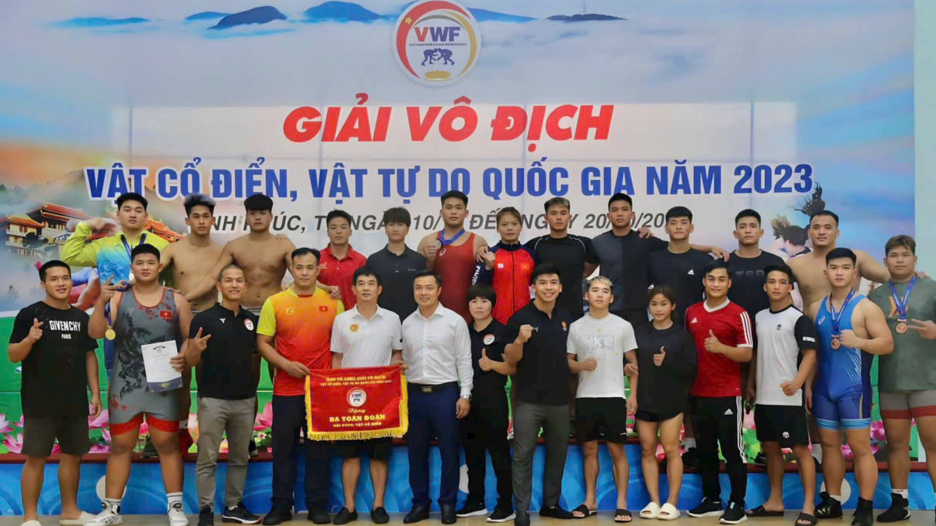 Bắc Ninh giành 13 huy chương tại Giải vô địch vật cổ điển, tự do toàn quốc