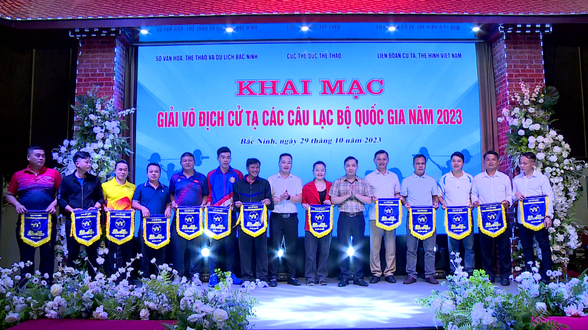 Khai mạc Giải vô địch Cử tạ các Câu lạc bộ quốc gia năm 2023