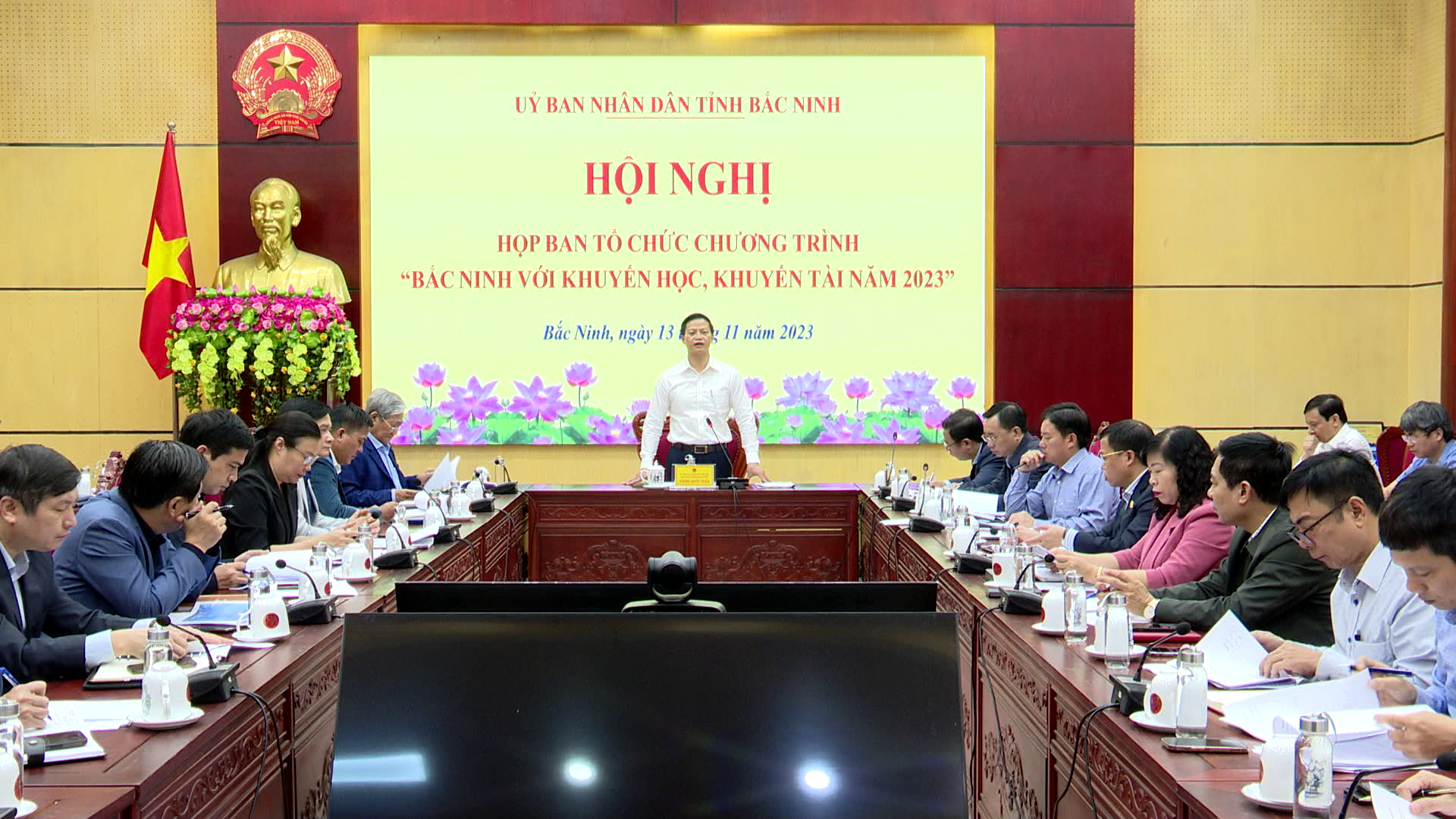 Họp Ban Tổ chức Chương trình “Bắc Ninh với khuyến học, khuyến tài” 2023