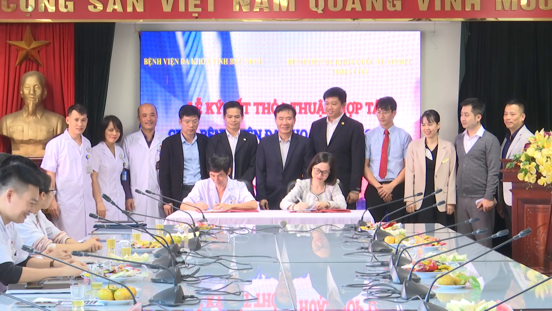 Bệnh viện Đa khoa Bắc Ninh ký thoả thuận hợp tác với Bệnh viện Đa khoa quốc tế Vinmec