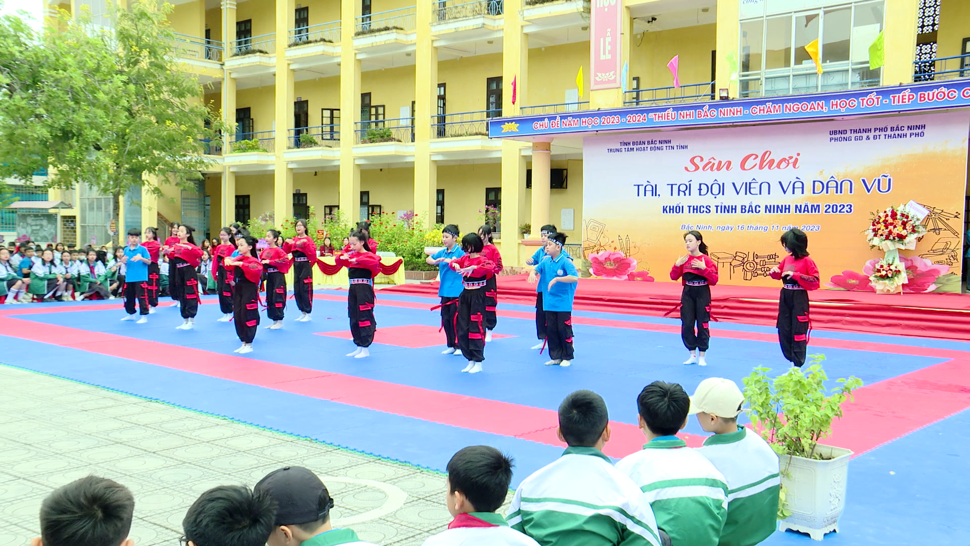 Sân chơi tài, trí đội viên và dân vũ khối THCS tỉnh Bắc Ninh năm 2023