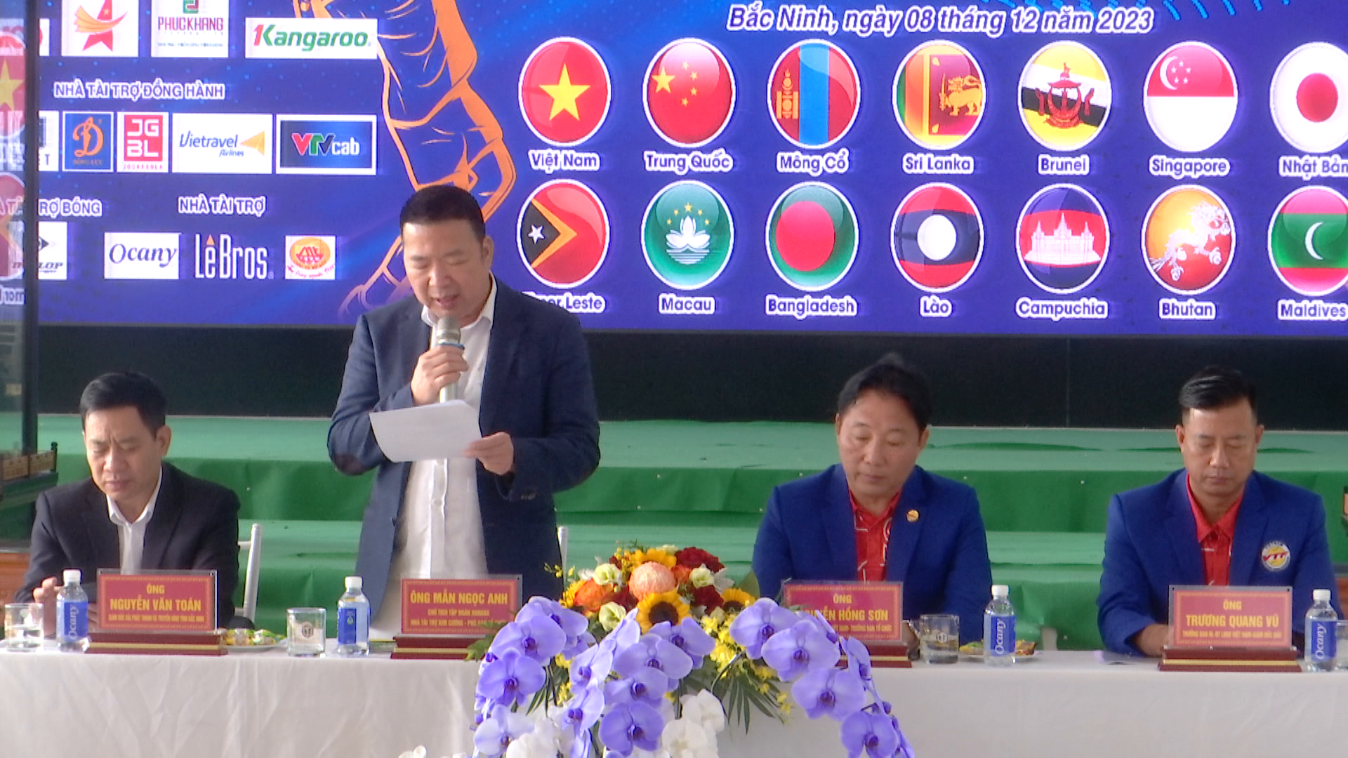Họp báo giải Quần vợt vô địch U14 ITF châu Á