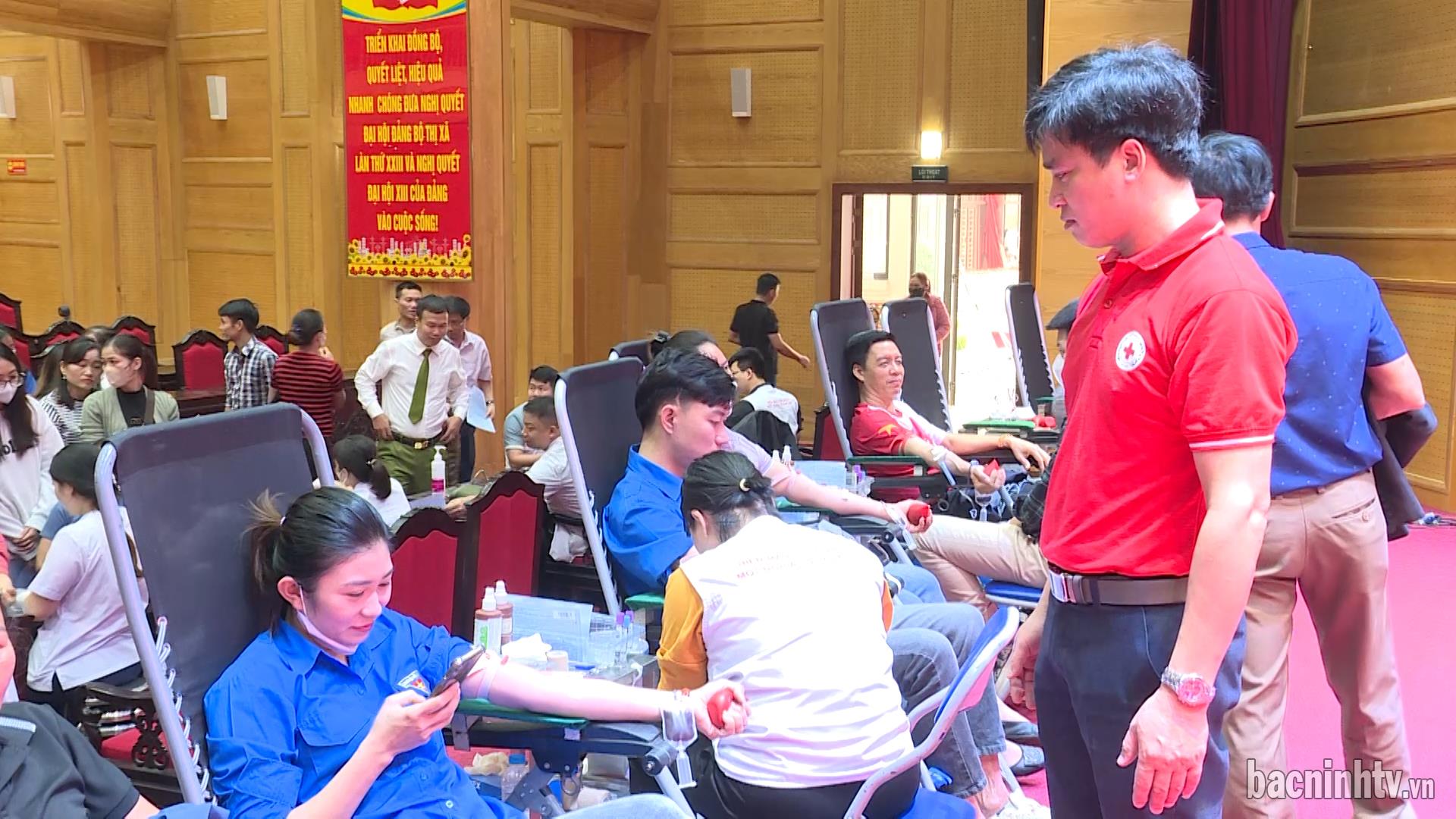 Thị xã Thuận Thành tổ chức Ngày hội hiến máu năm 2023