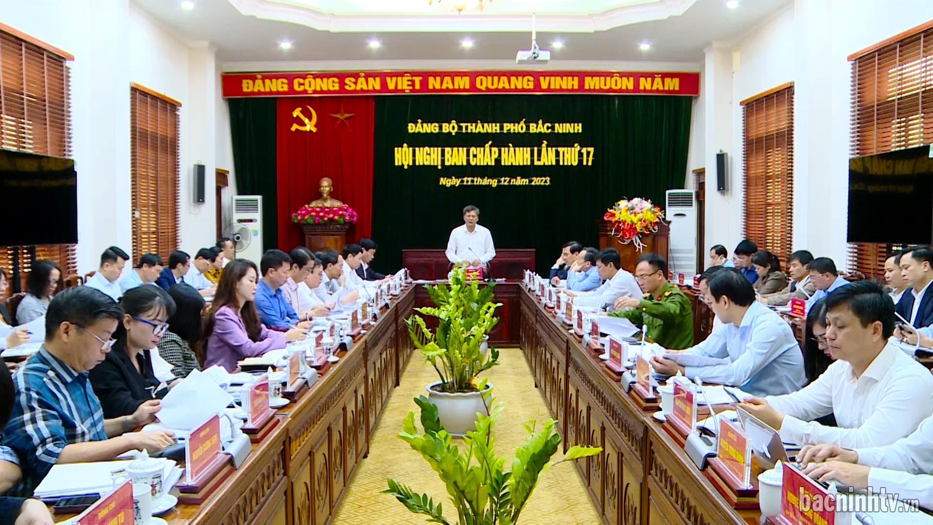 Hội nghị lần thứ 17 BCH Đảng bộ thành phố Bắc Ninh khoá XXII