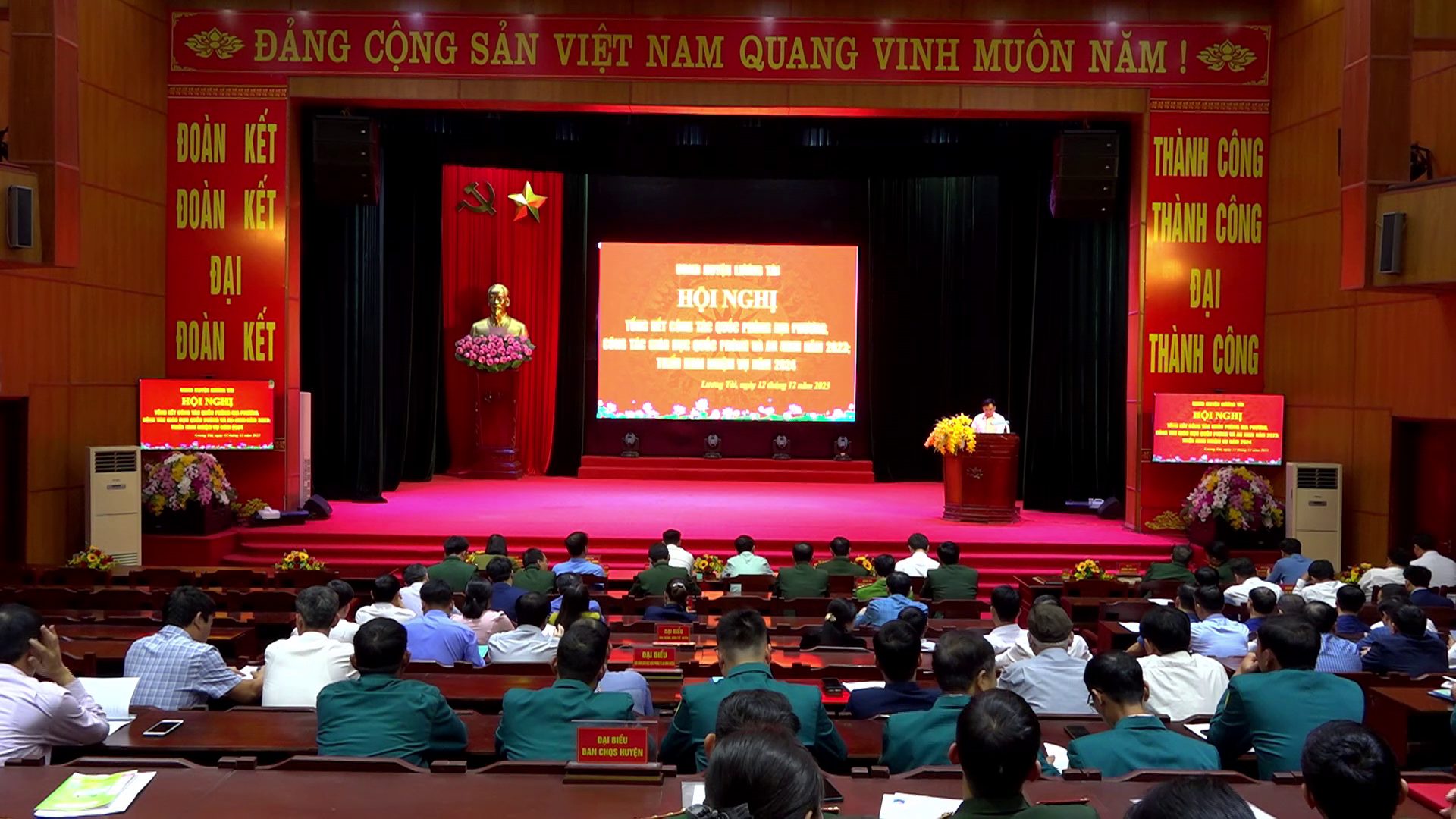 Lương Tài triển khai nhiệm vụ quốc phòng địa phương năm 2024