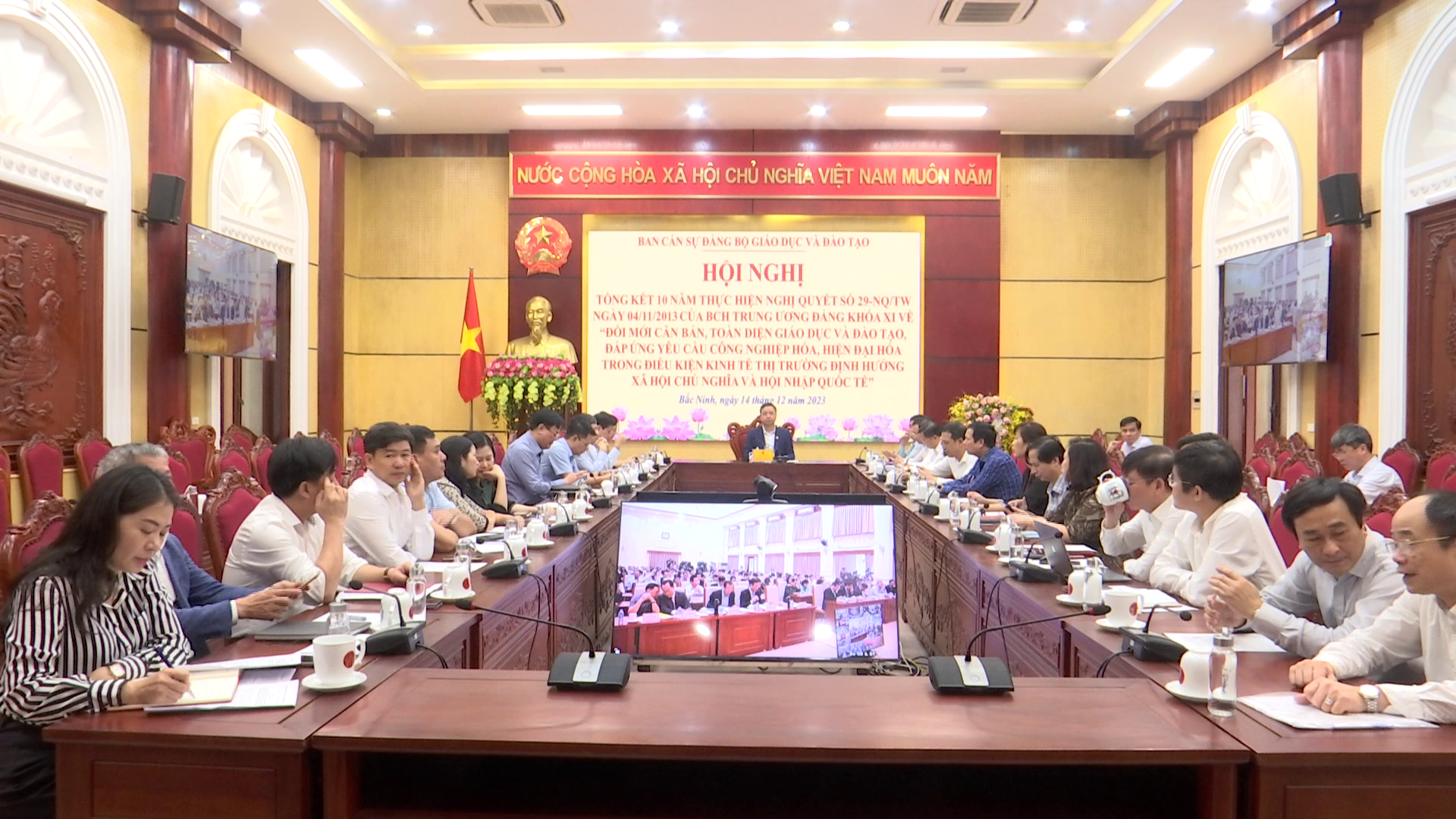 Tổng kết toàn quốc 10 năm thực hiện Nghị quyết 29 về đổi mới căn bản, toàn diện giáo dục đào tạo