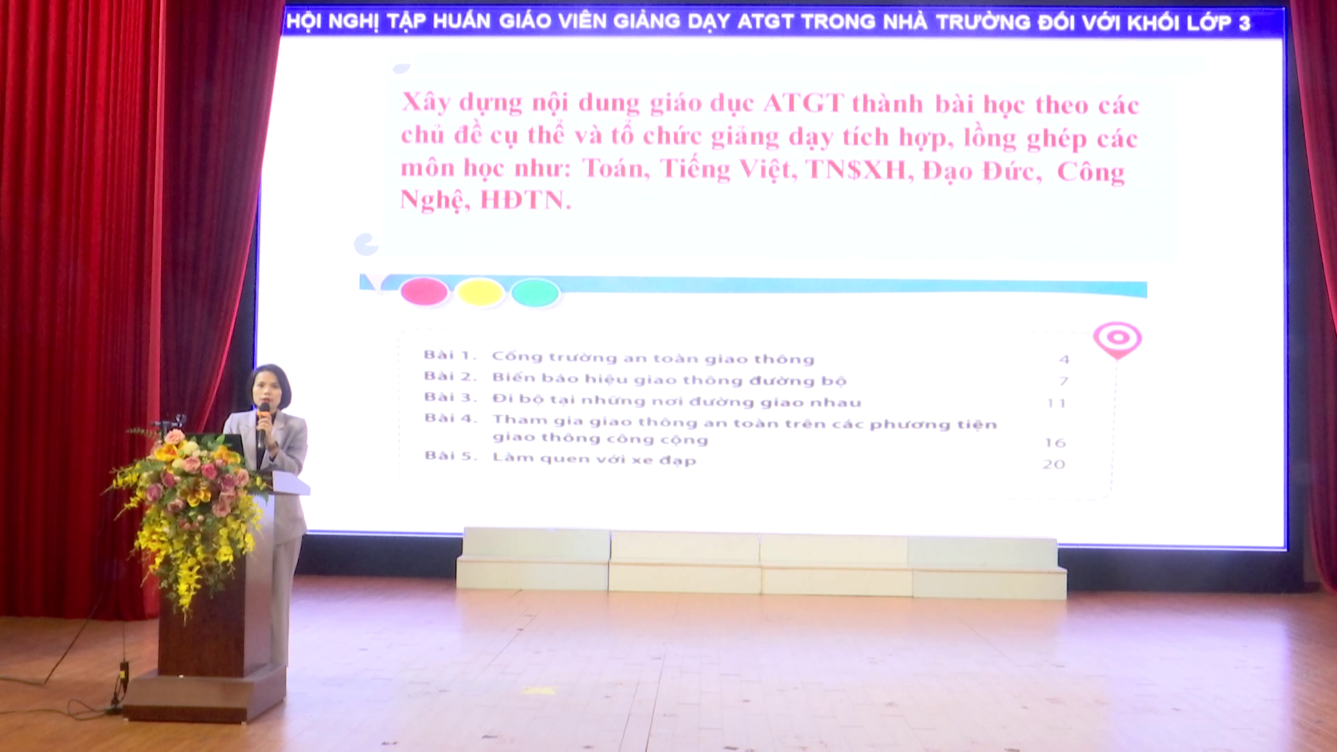 Tập huấn giáo viên giảng dạy an toàn giao thông trong trường học năm 2023