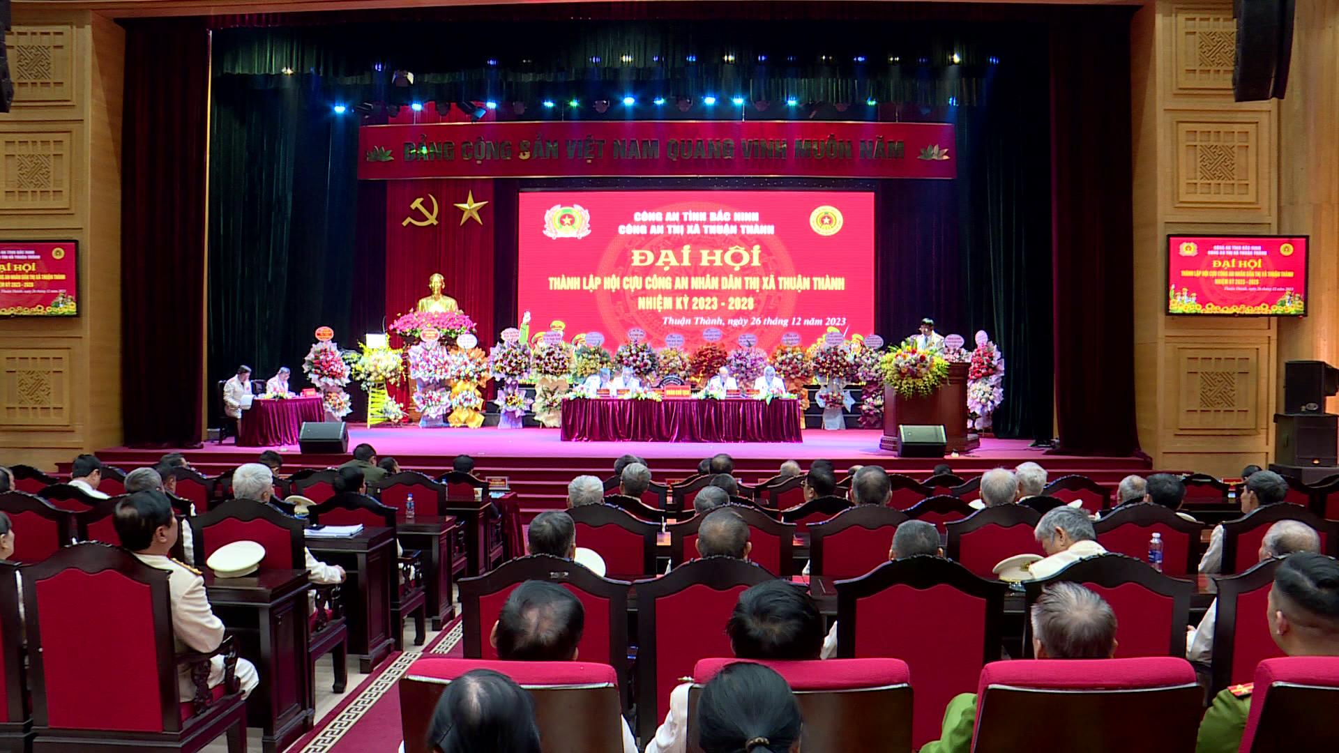 Đại hội thành lập Hội Cựu Công an nhân dân thị xã Thuận Thành