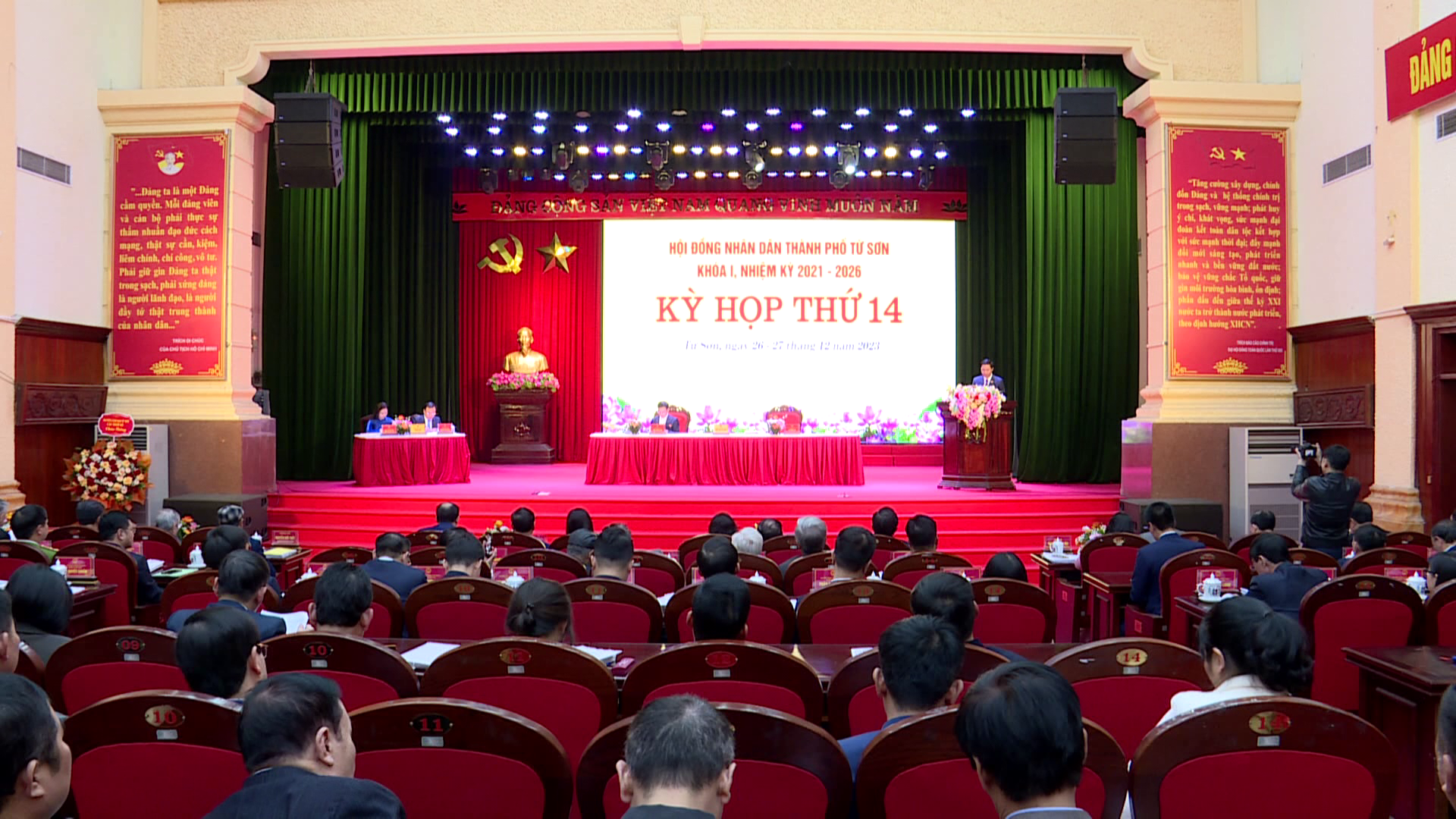 Kỳ họp thứ 14 HĐND thành phố Từ Sơn