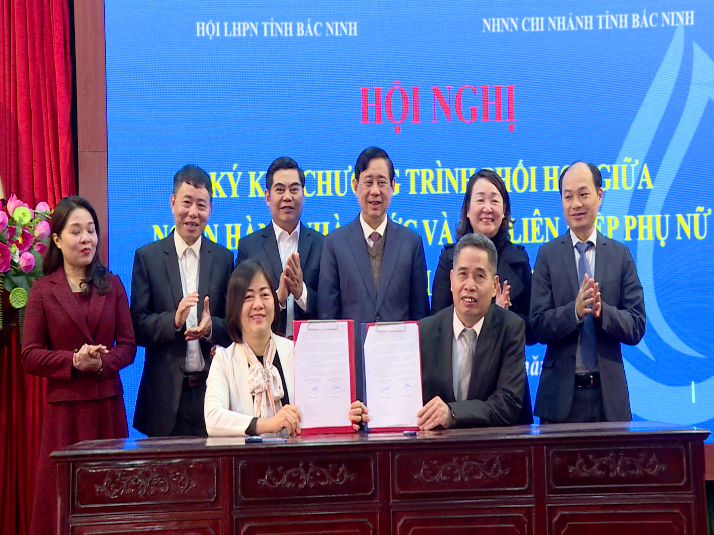 Ký kết chương trình phối hợp giữa Hội LHPN tỉnh và Ngân hàng Nhà nước Chi nhánh tỉnh Bắc Ninh