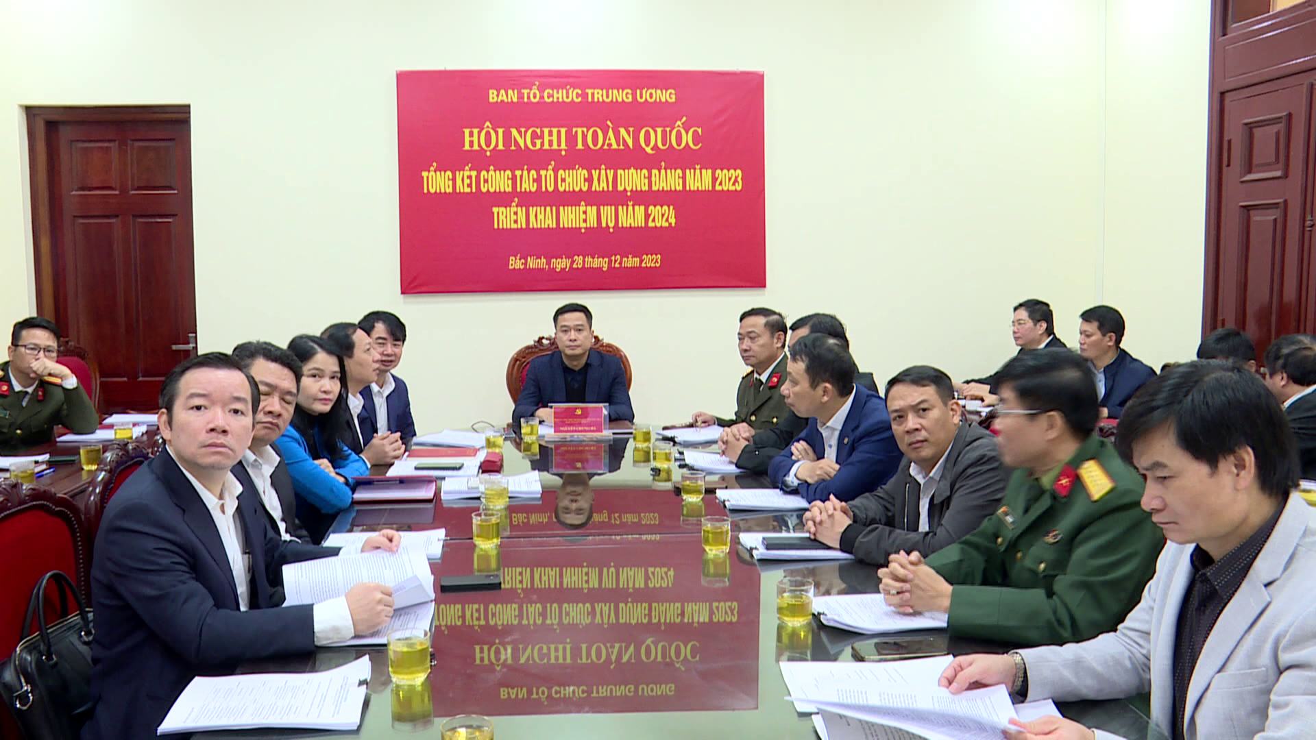 Hội nghị toàn quốc triển khai công tác Tổ chức xây dựng Đảng năm 2024            