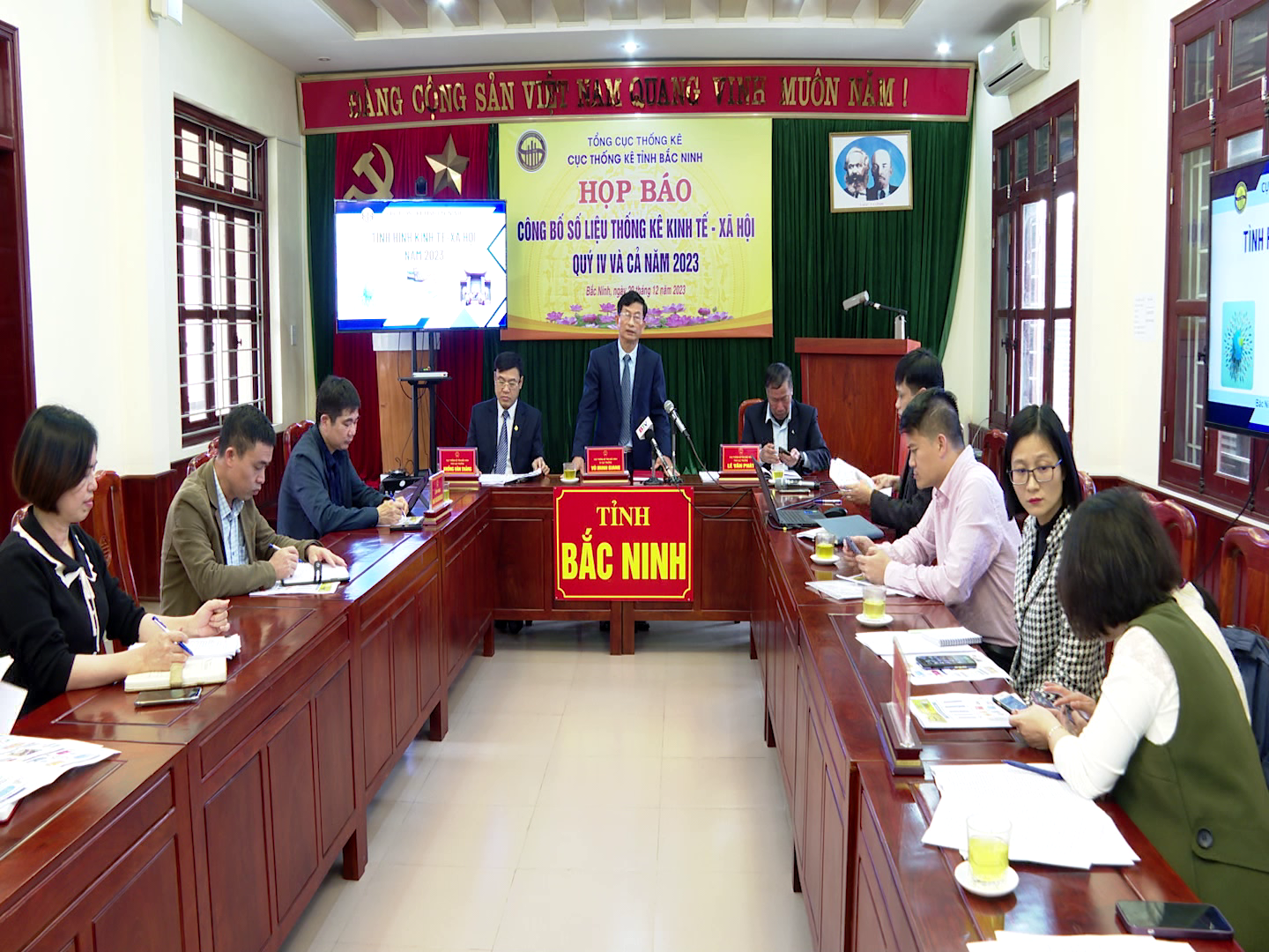 Công bố số liệu kinh tế - xã hội tỉnh Bắc Ninh năm 2023