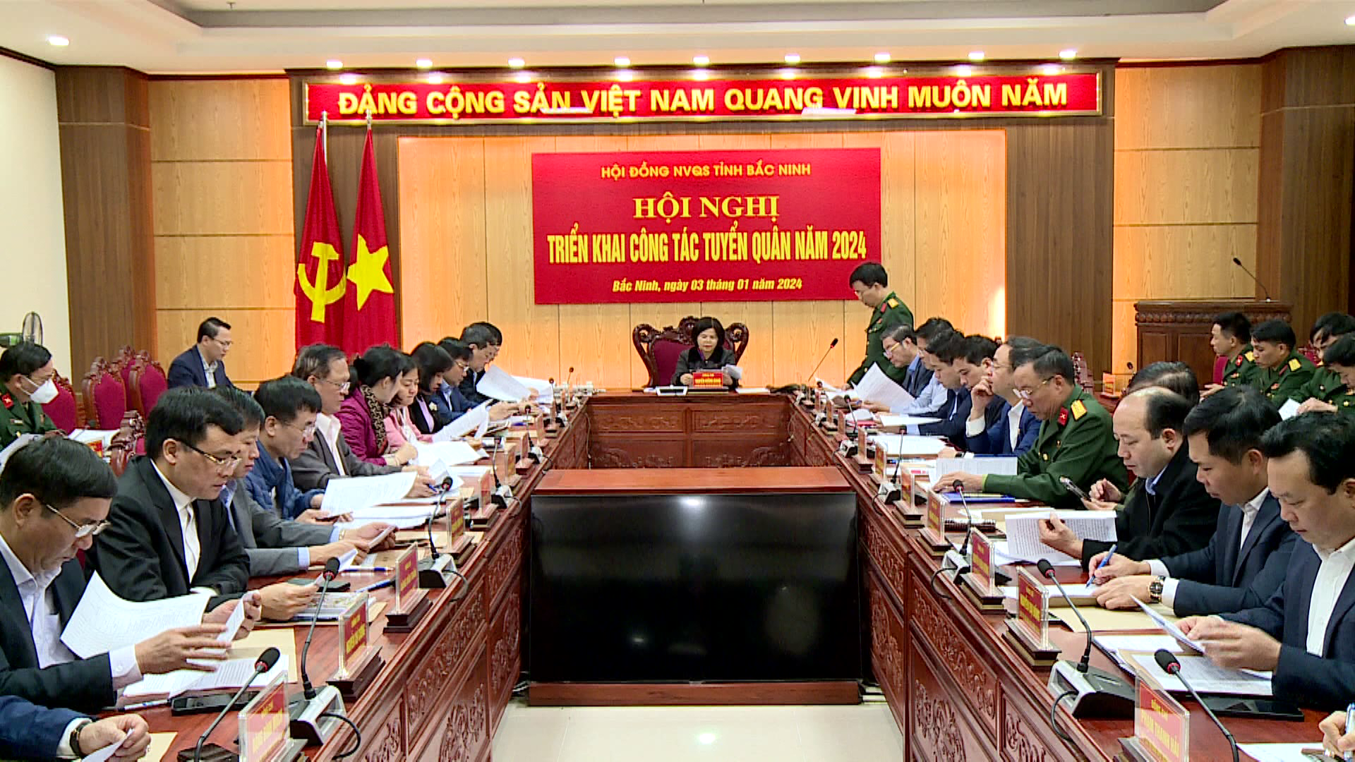 Triển khai công tác tuyển quân năm 2024            
