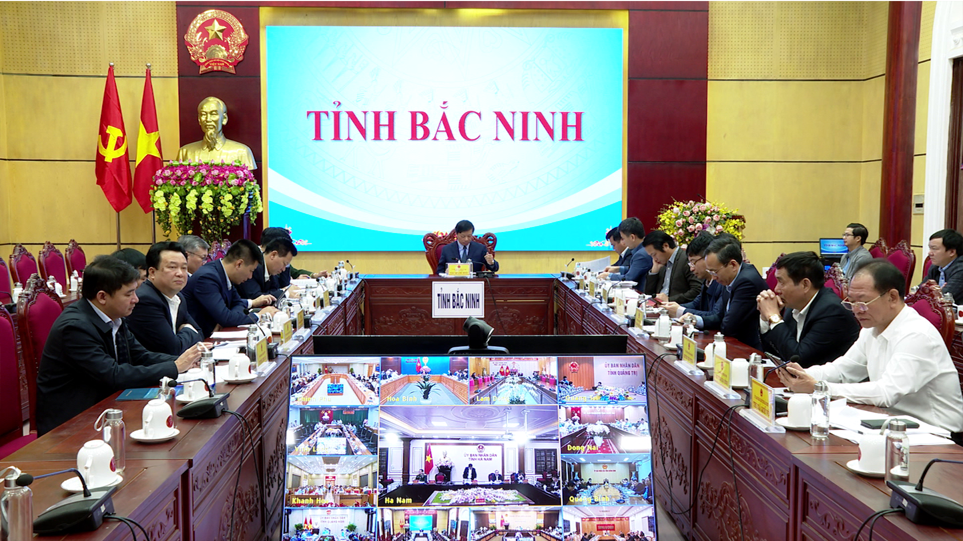 Hội nghị trực tuyến bàn phương án điều chỉnh chỉ tiêu sử dụng đất