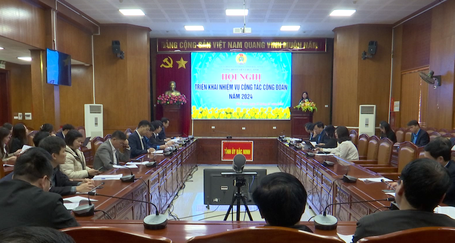 Công đoàn Viên chức tỉnh triển khai nhiệm vụ năm 2024