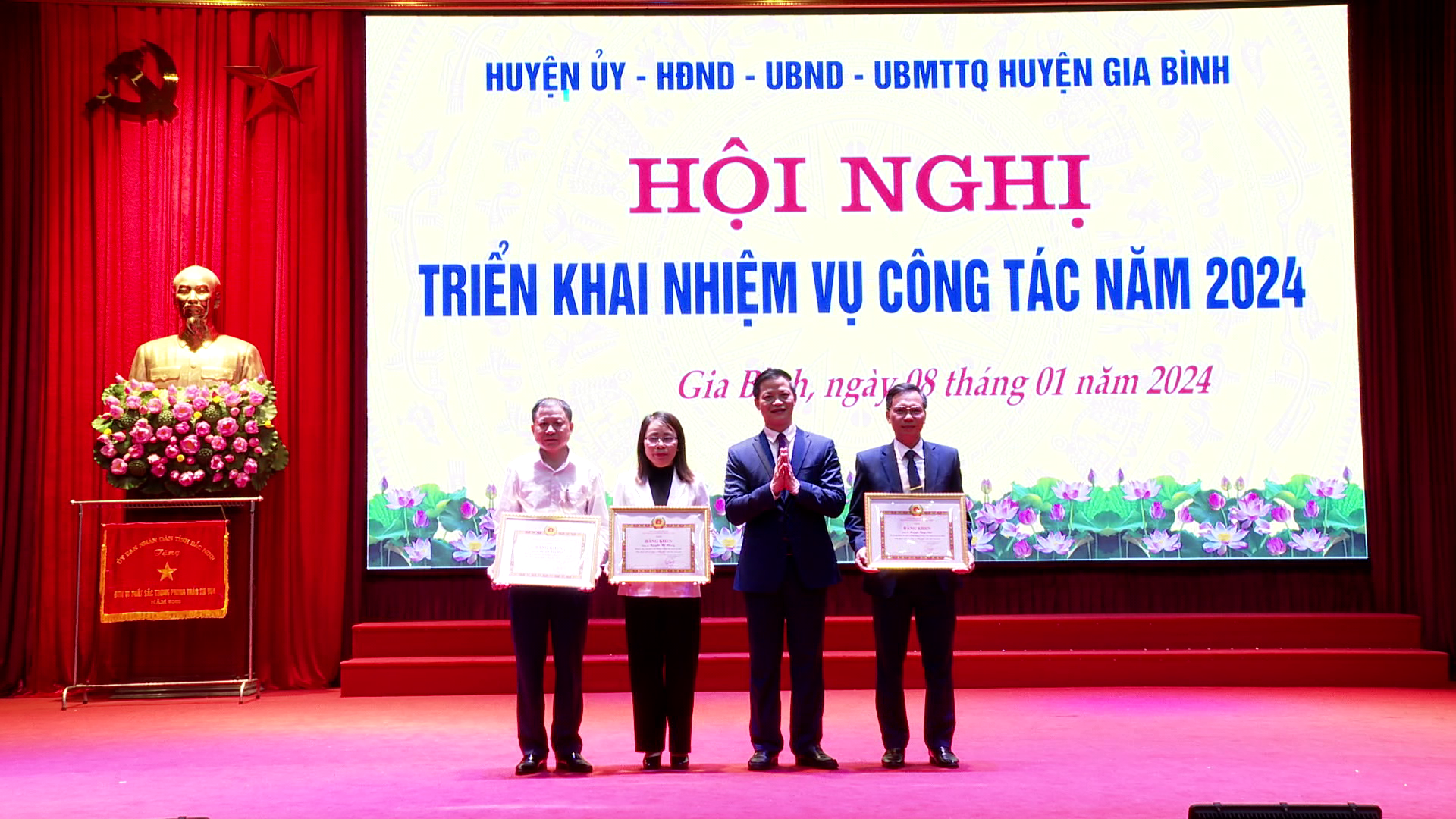 Huyện Gia Bình triển khai nhiệm vụ năm 2024