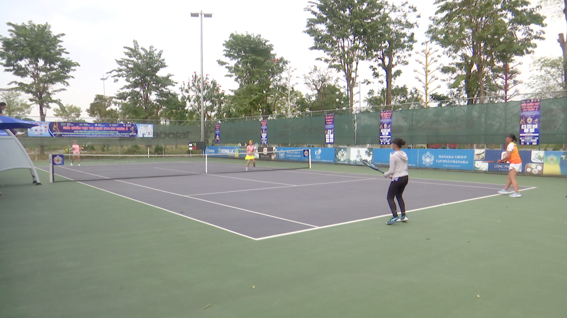 Ngày thi đấu đầu tiên Giải Quần vợt vô địch U14 ITF Châu Á