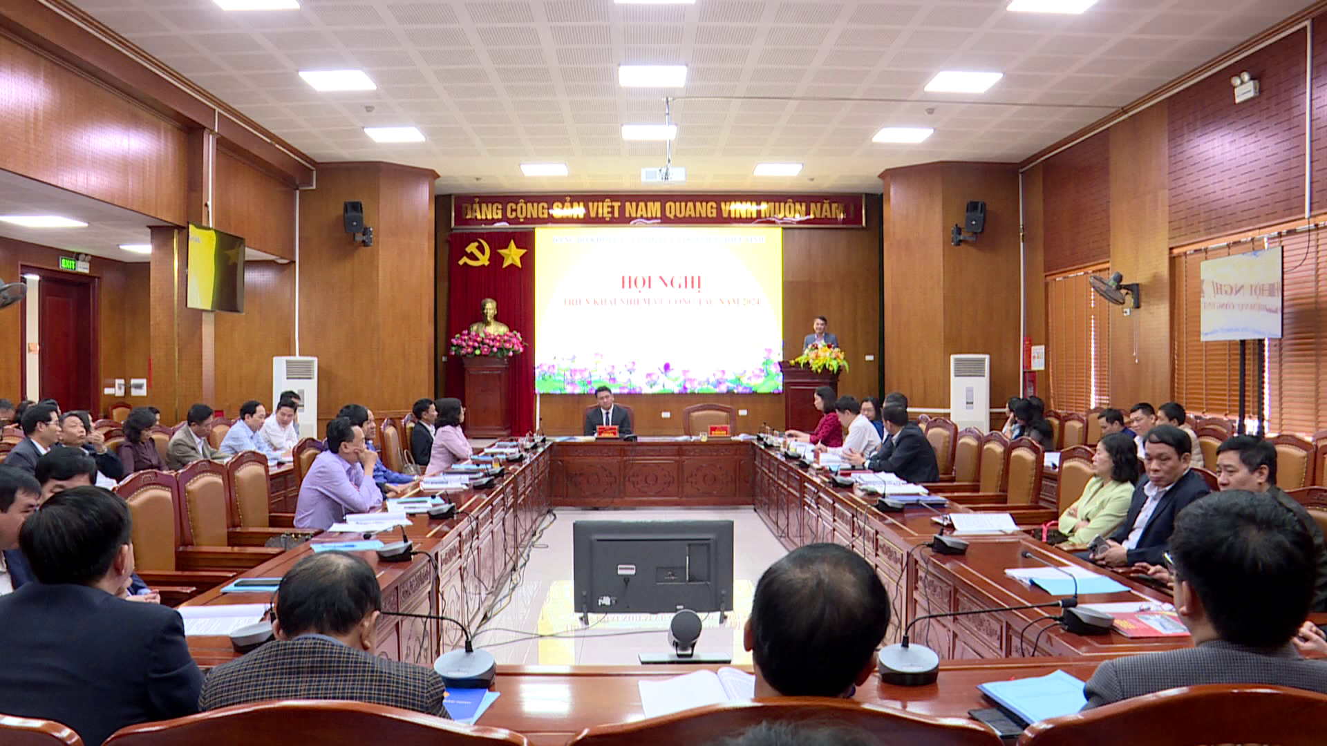 Đảng bộ Khối các Cơ quan và Doanh nghiệp tỉnh triển khai nhiệm vụ 2024           
