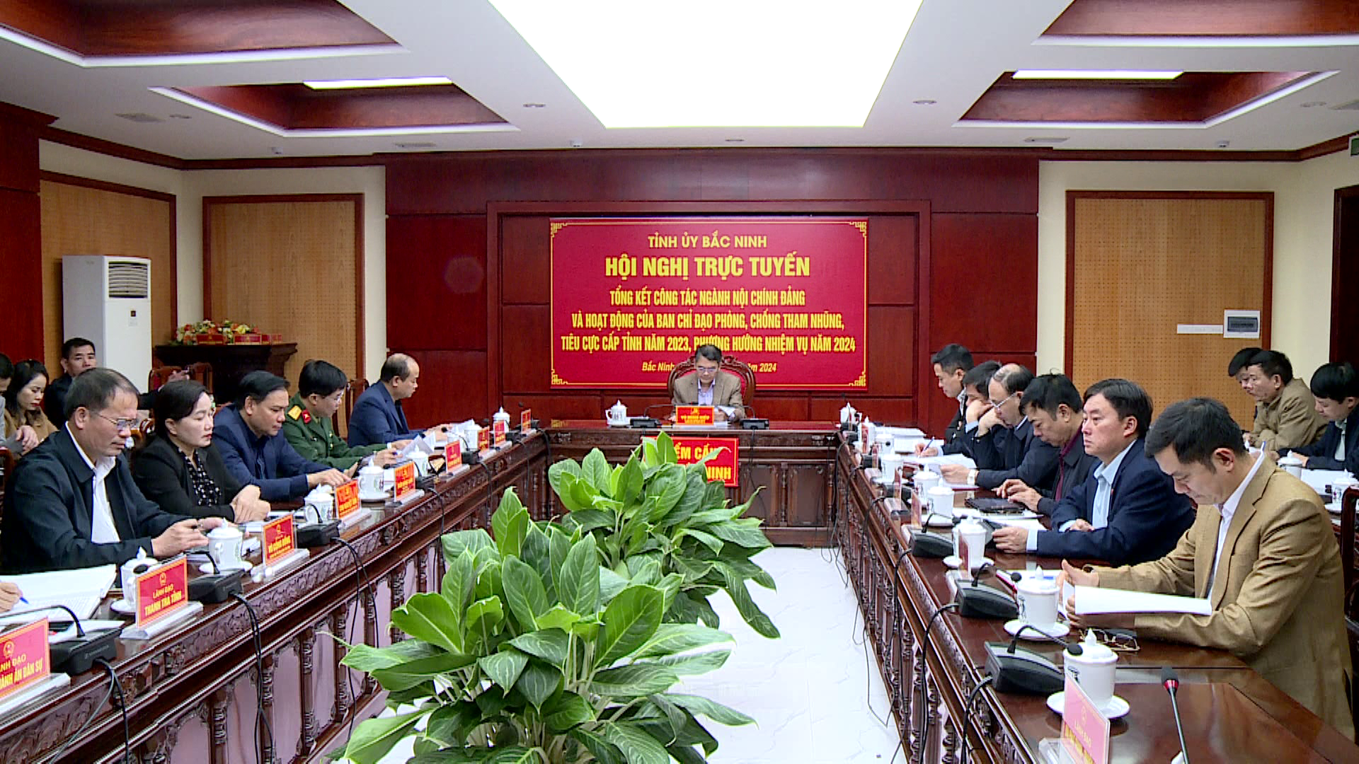 Triển khai nhiệm vụ công tác ngành Nội chính Đảng năm 2024            