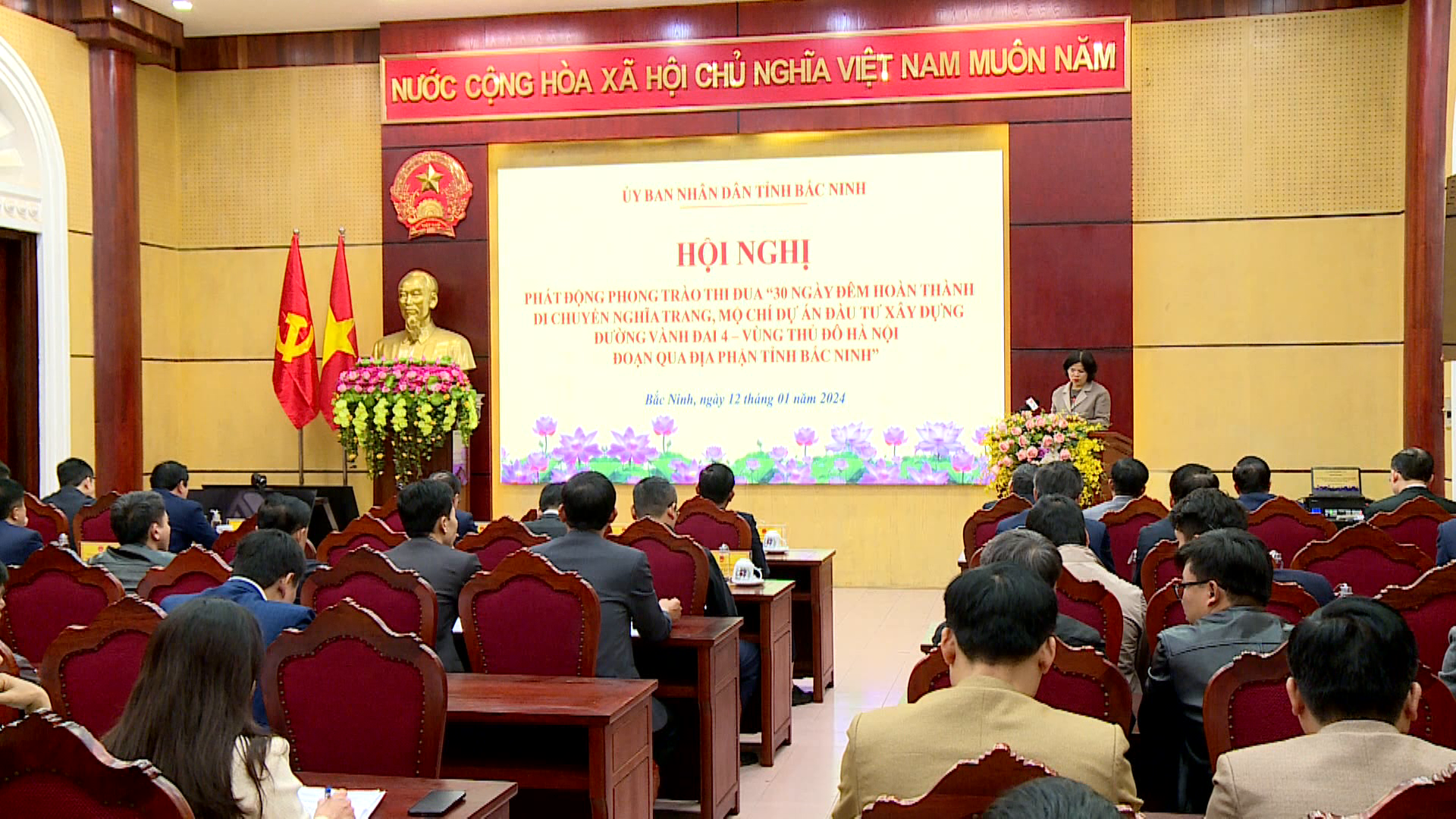 Hoàn thành di chuyển 100% các phần mộ thuộc phạm vi giải phóng mặt bằng Dự án xong trước Tết Nguyên đán