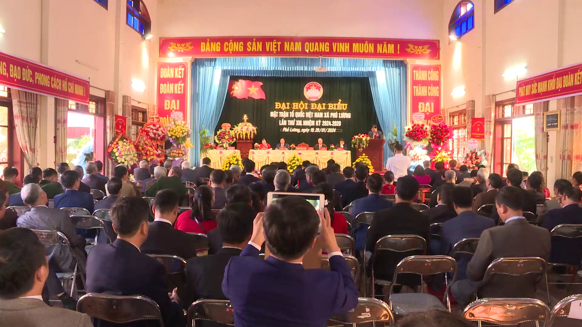 Lương Tài đại hội điểm MTTQ cấp xã, nhiệm kỳ 2024-2029 