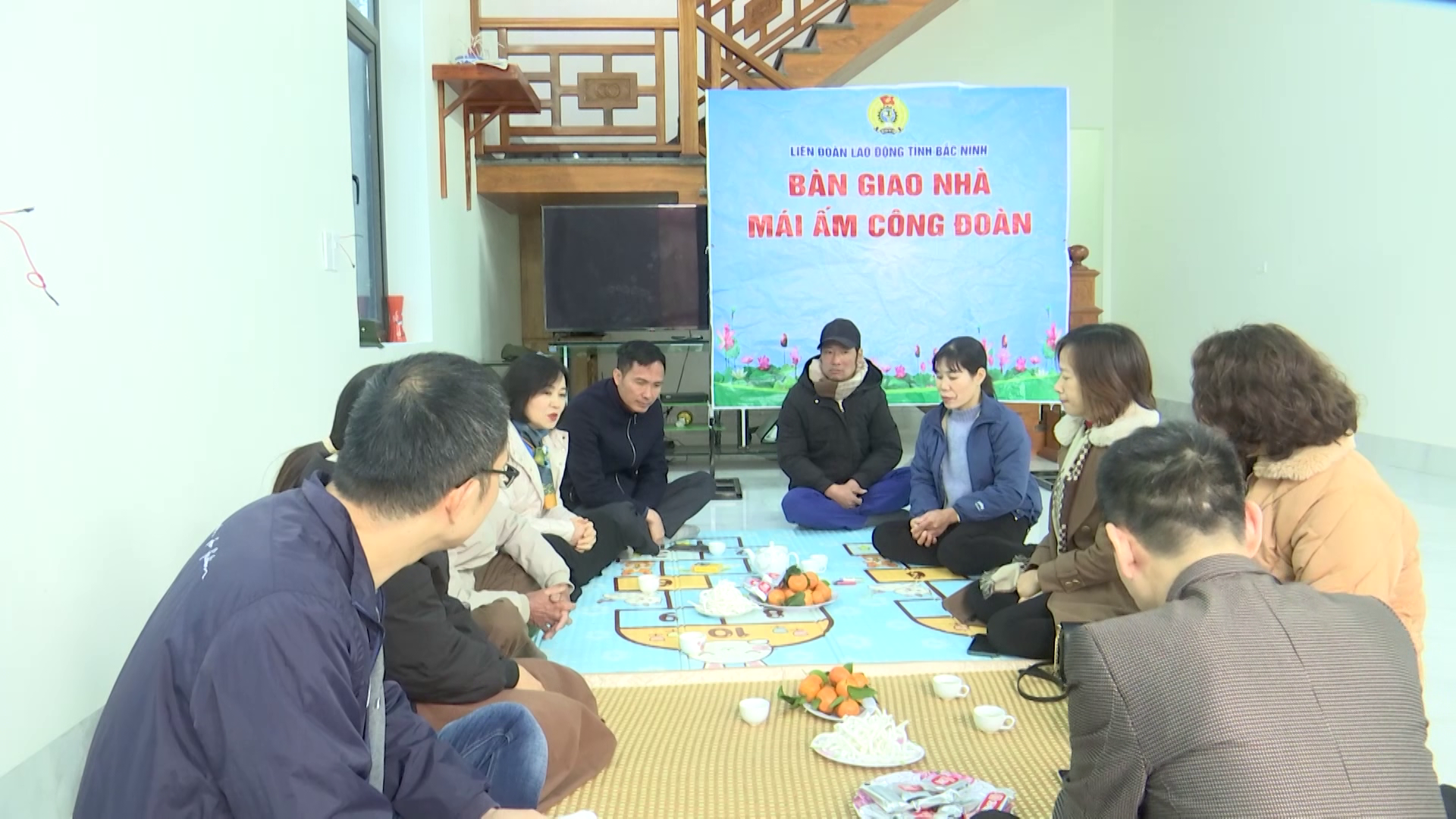 Công đoàn các Khu công nghiệp tỉnh trao kinh phí hỗ trợ 4 mái ấm Công đoàn