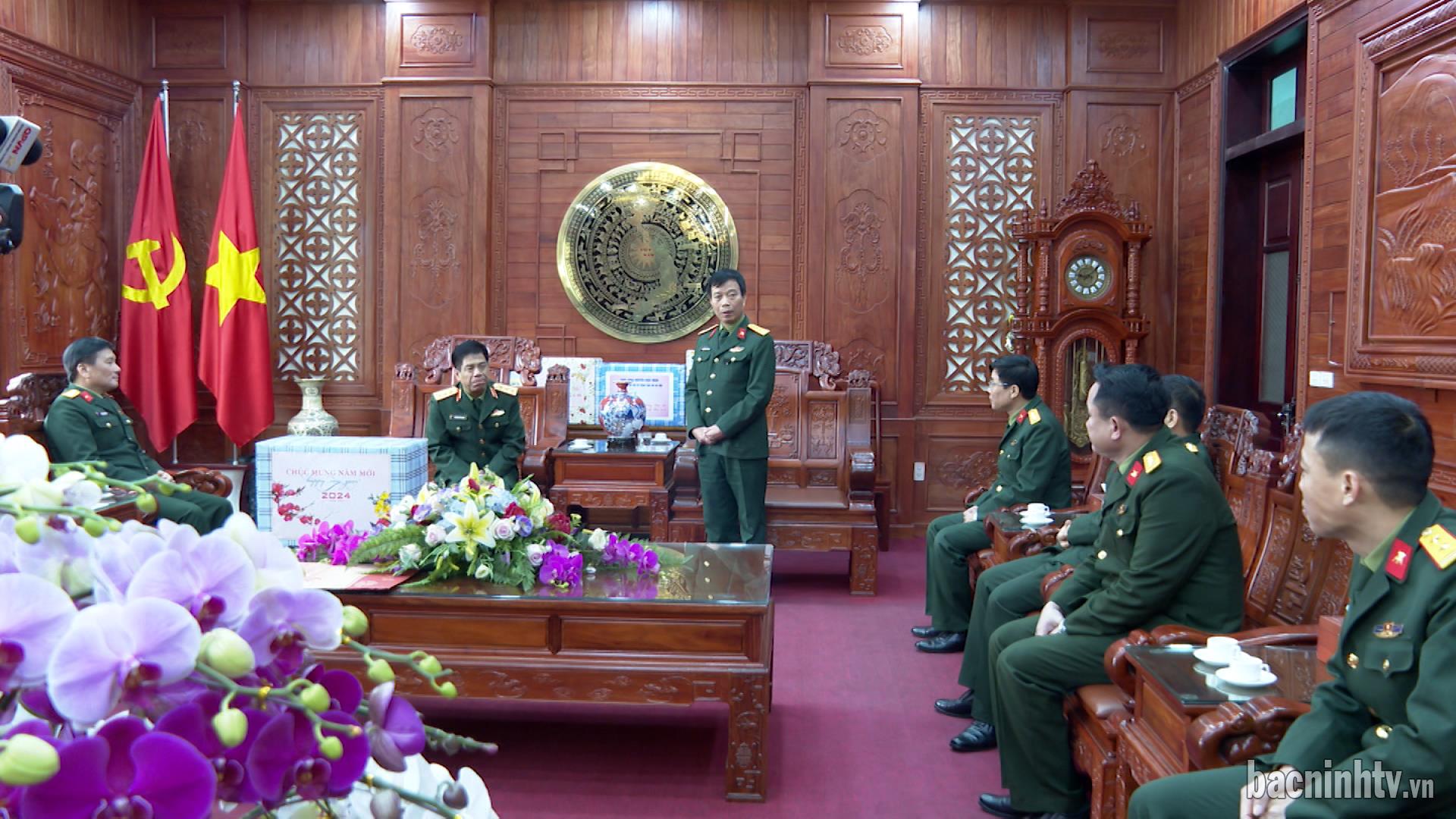 Phó tổng Tham mưu trưởng Quân đội nhân dân Việt Nam thăm, chúc Tết tại Bắc Ninh