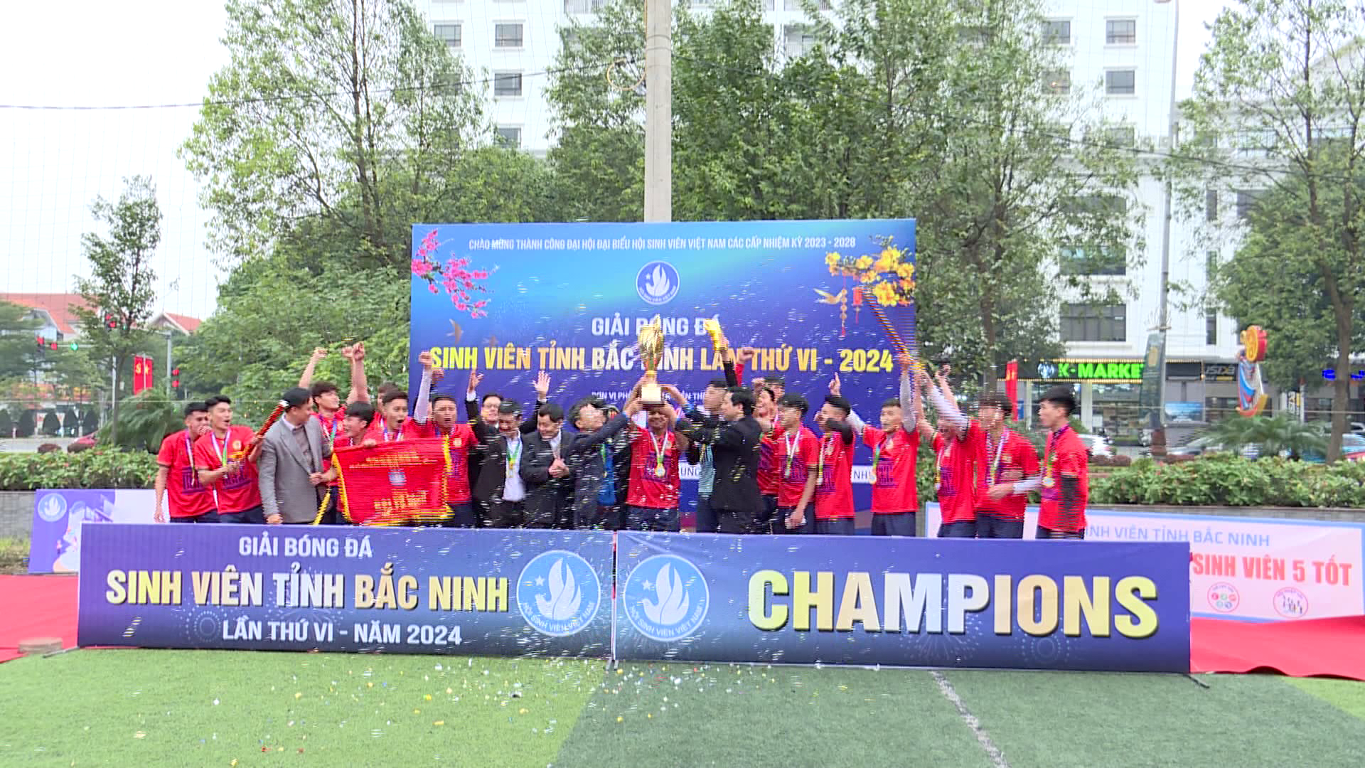 Bế mạc giải bóng đá sinh viên tỉnh Bắc Ninh lần thứ VI