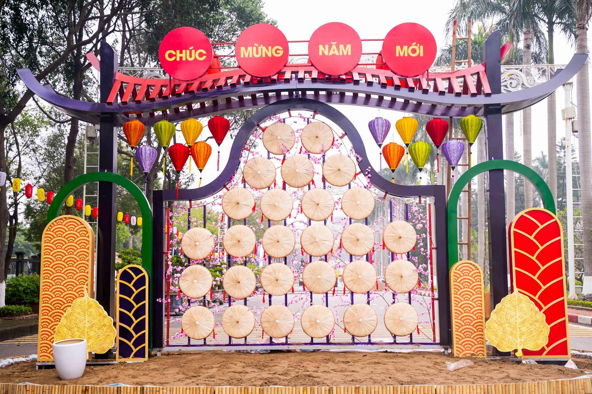 Thành phố Bắc Ninh gấp rút chỉnh trang đường hoa đón Xuân
