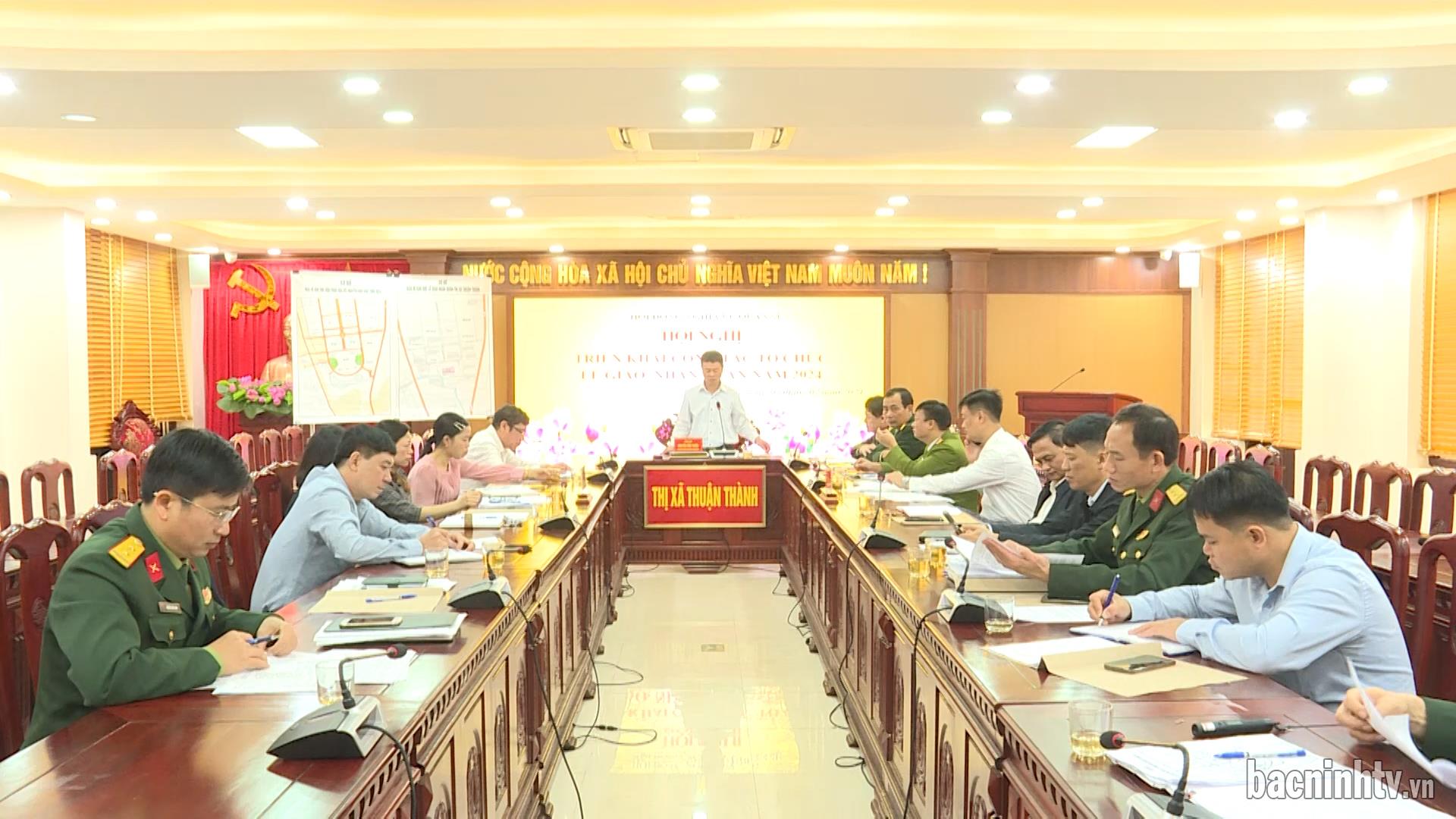 Thuận Thành triển khai kế hoạch tổ chức lễ giao nhận quân năm 2024